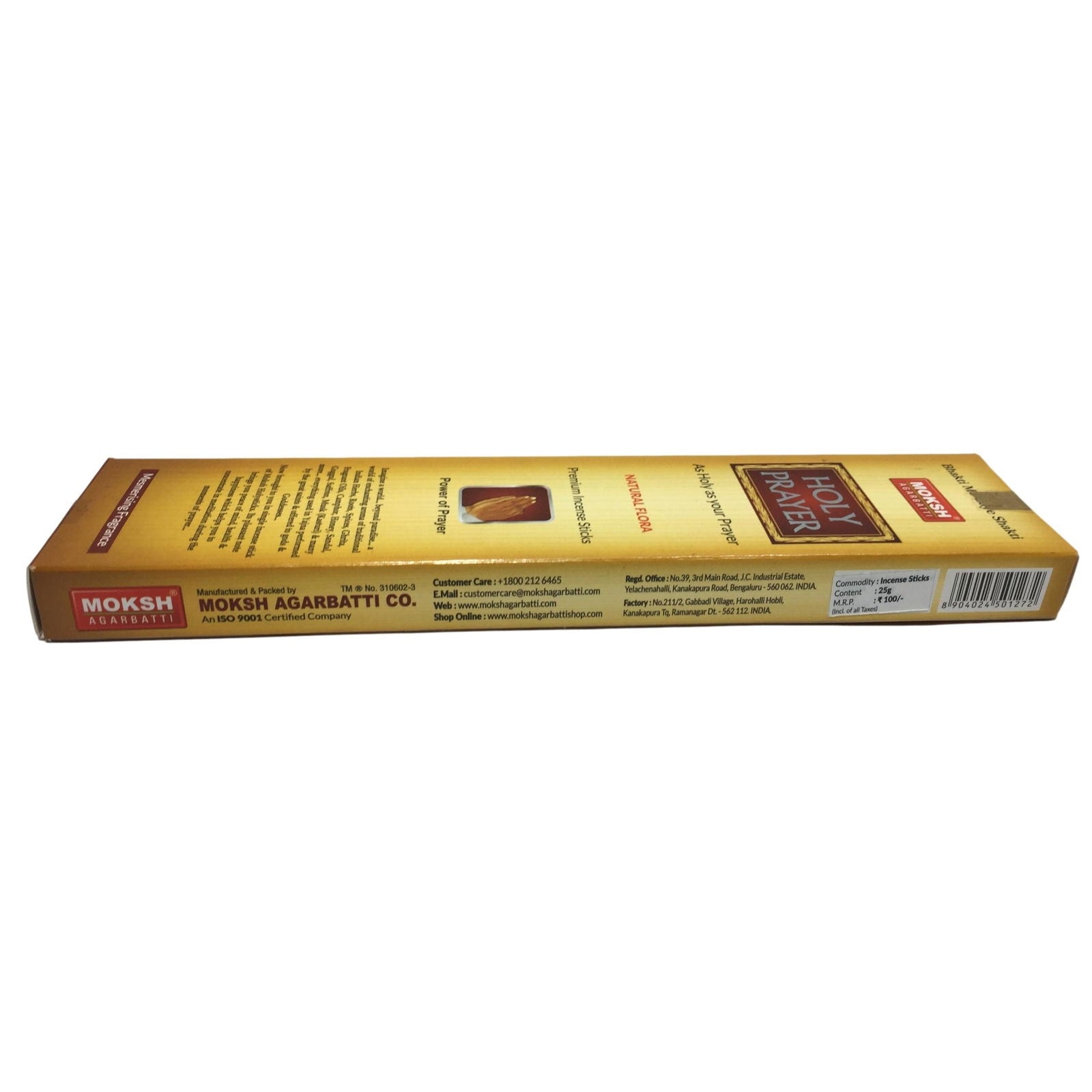 Moksh Moksh Holy Prayer Agarbatti Incense Sticks – Sri Prarthana