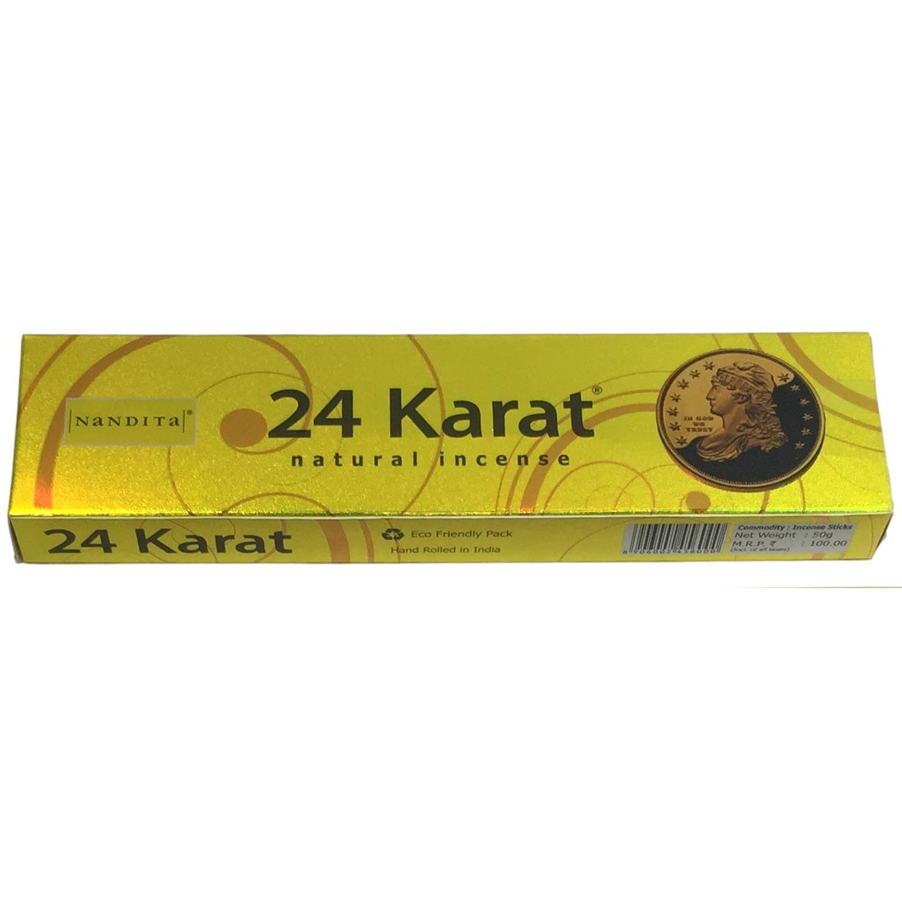 Nandita 24 Karat Natural Incense Sticks - Sri Prarthana