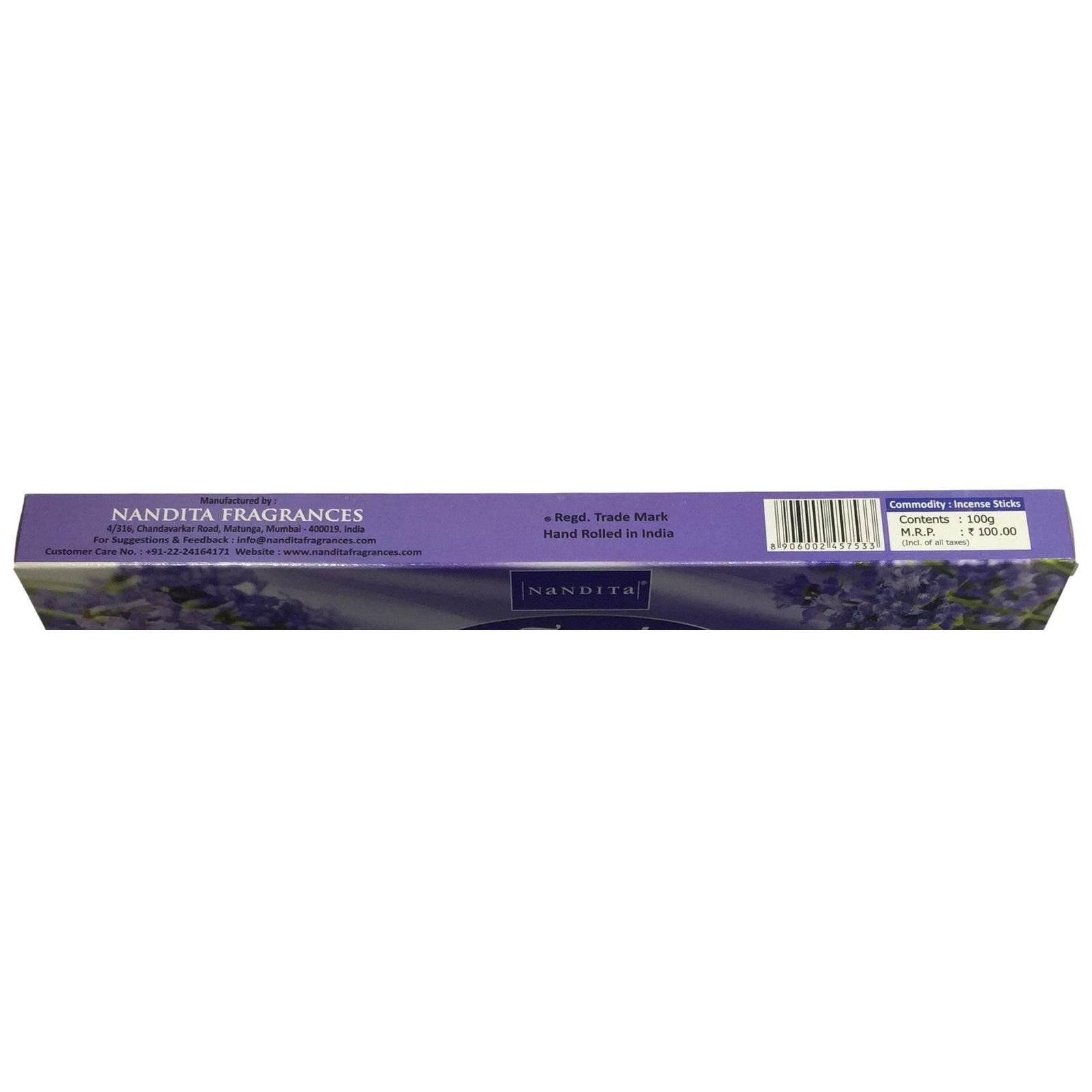 Nandita French Lavender Premium Incense Sticks - Sri Prarthana