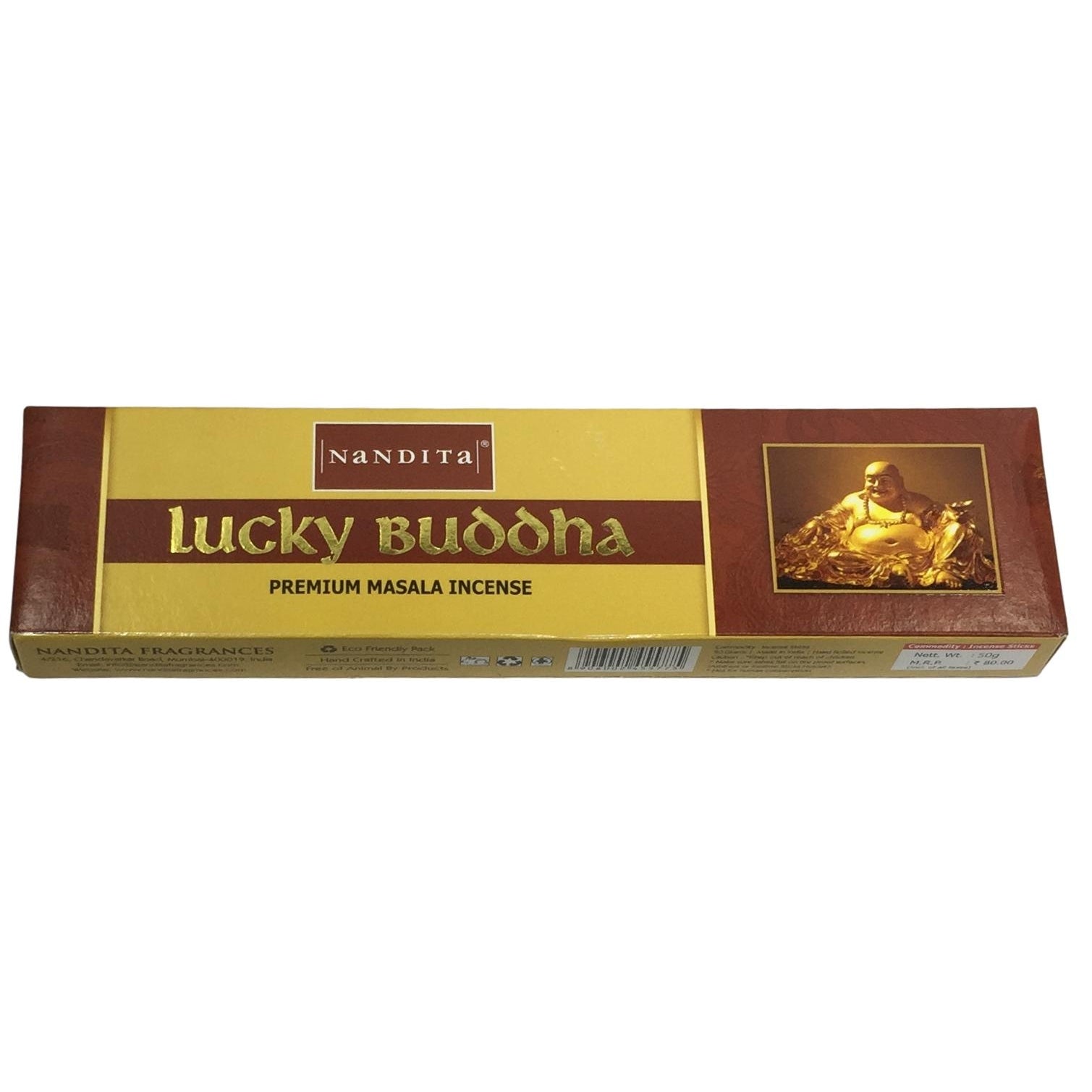 Nandita Lucky Buddha Premium Masala Incense - Sri Prarthana