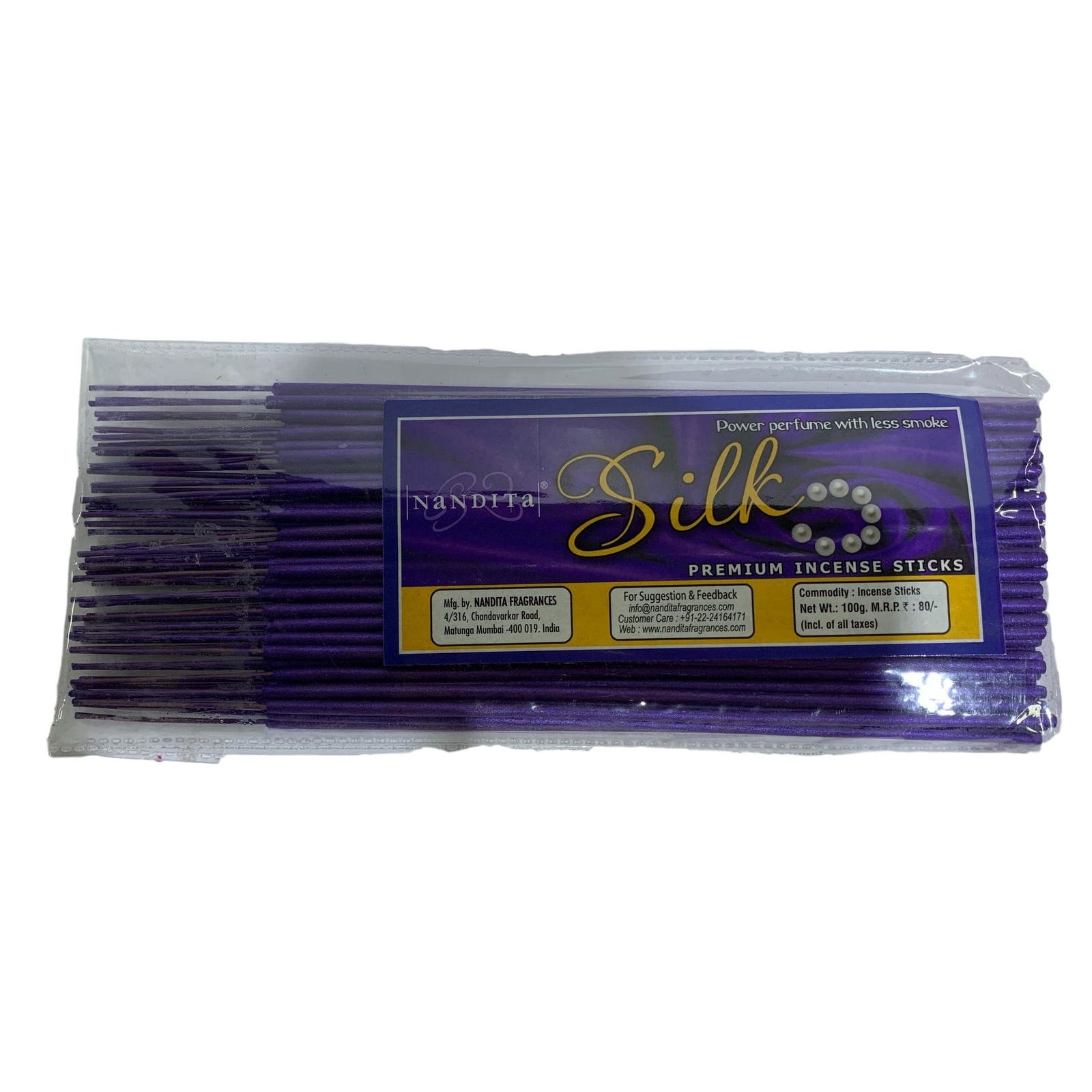 Nandita Silk Agarbathi Incense Sticks - Sri Prarthana