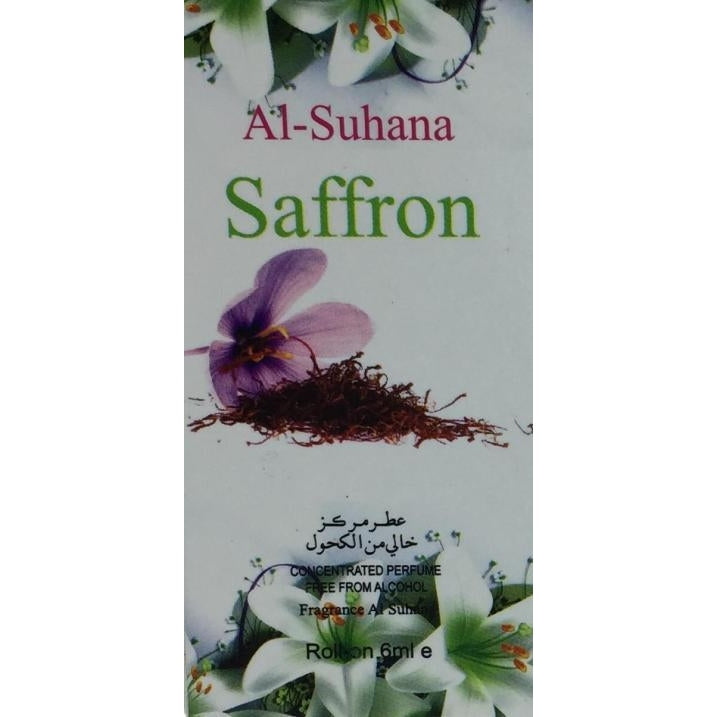 Al Suhana Saffron Concentrated Alcohol Free Roll On 6 ml