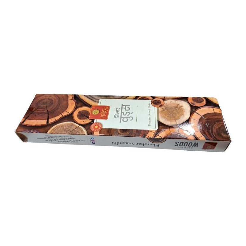 Manohar Sugandhi Silver Woods Premium Incense Sticks