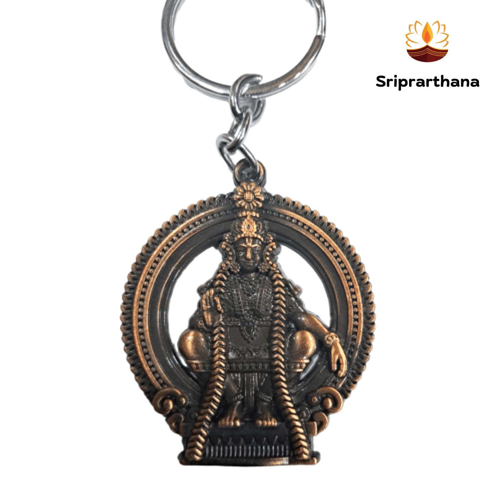 Swamy Ayyappan Metal Key Chain