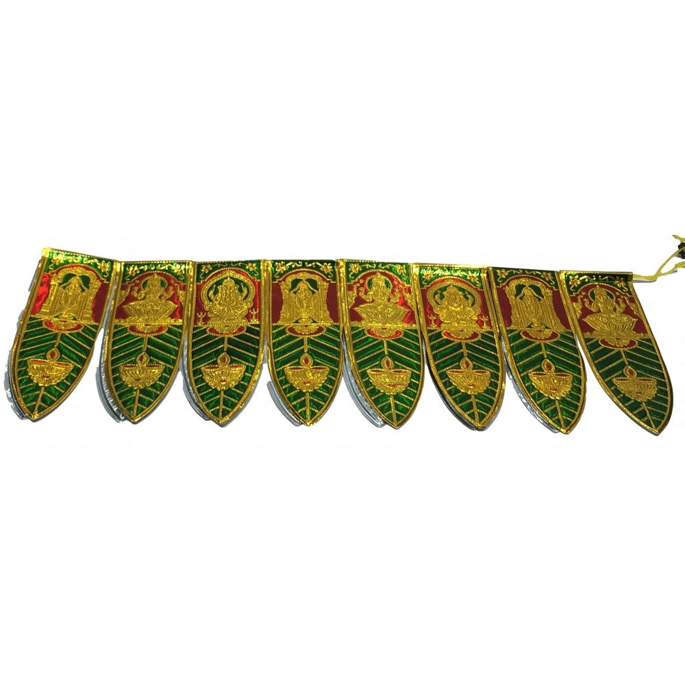 Golden Deities printed Green Mango Leaves Thoran 5.5 inches