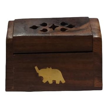 Box Open Type Wooden Agarbathi And Dhoop Stand