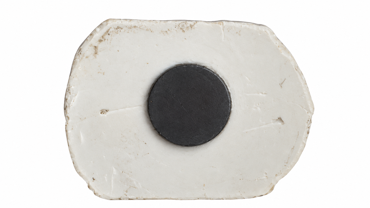 Thiruchendur Murugan Temple Ceramic Magnet- Dimension 3 X 2.1 cms