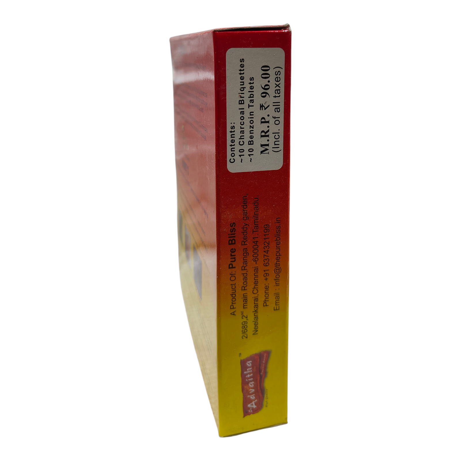 Advaitha Amazing Cup Charcoal Dhoop  Briquettes & Benzoin Tablets - Divine Fragrance & Long-Lasting Purity