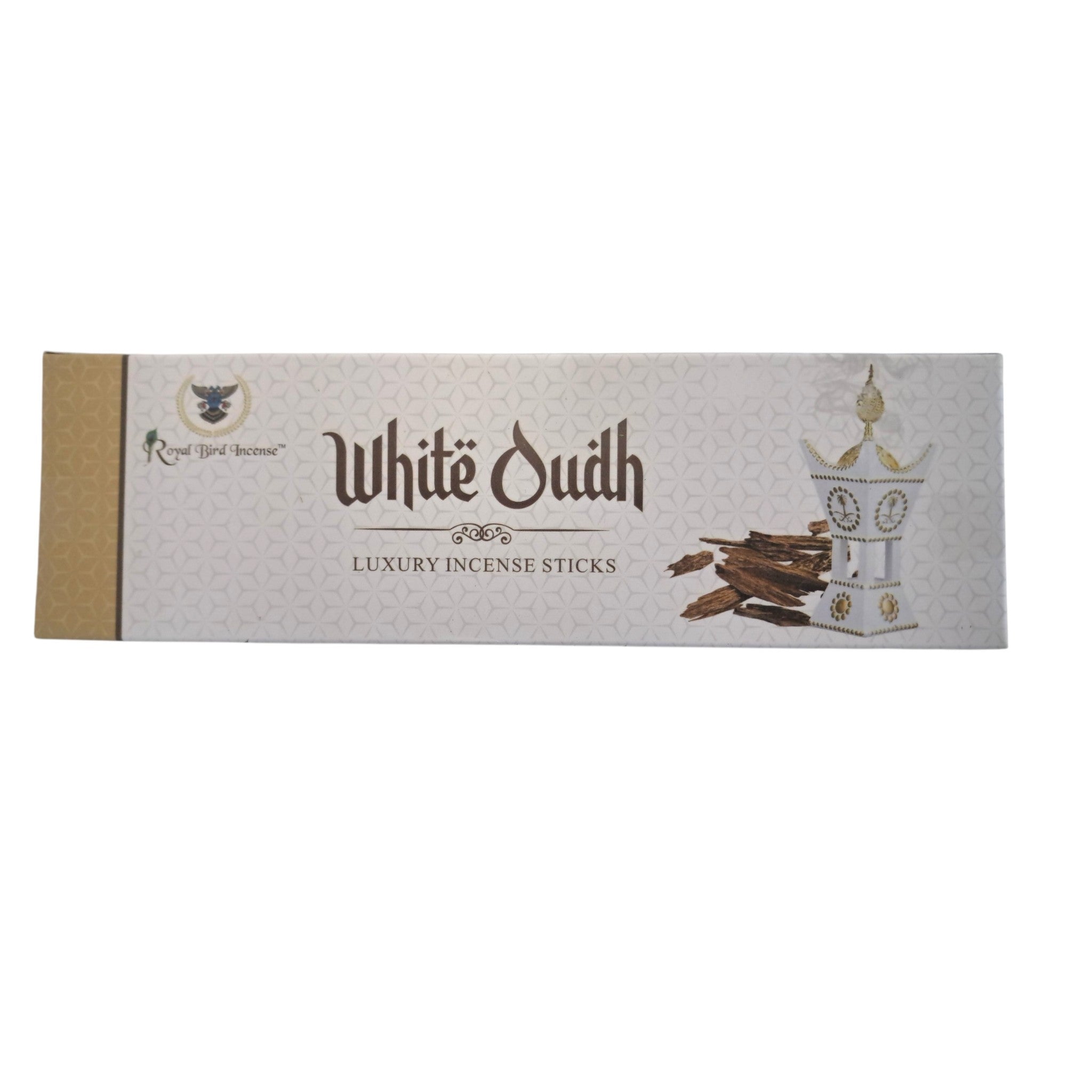 Royal Bird Incense White Oudh Luxury Incense Stick - Long lasting Rich Aroma for spiritual Moments