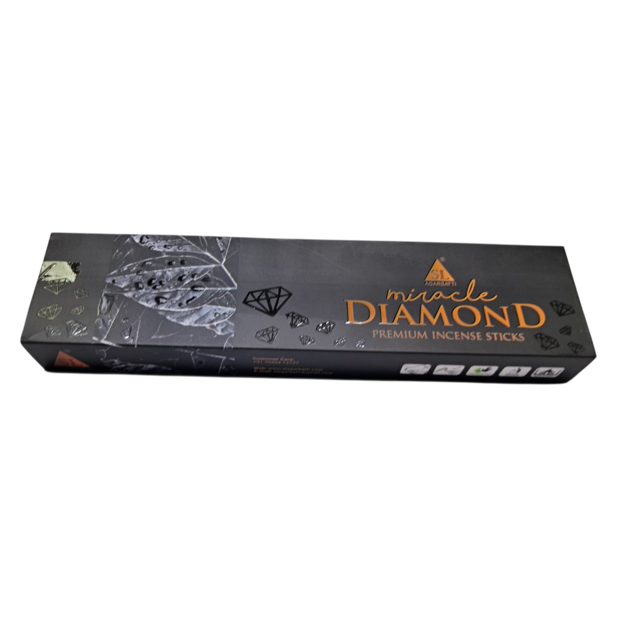 SL Agarbatti Miracle Diamond Premium Incense Sticks for Pooja and Meditation