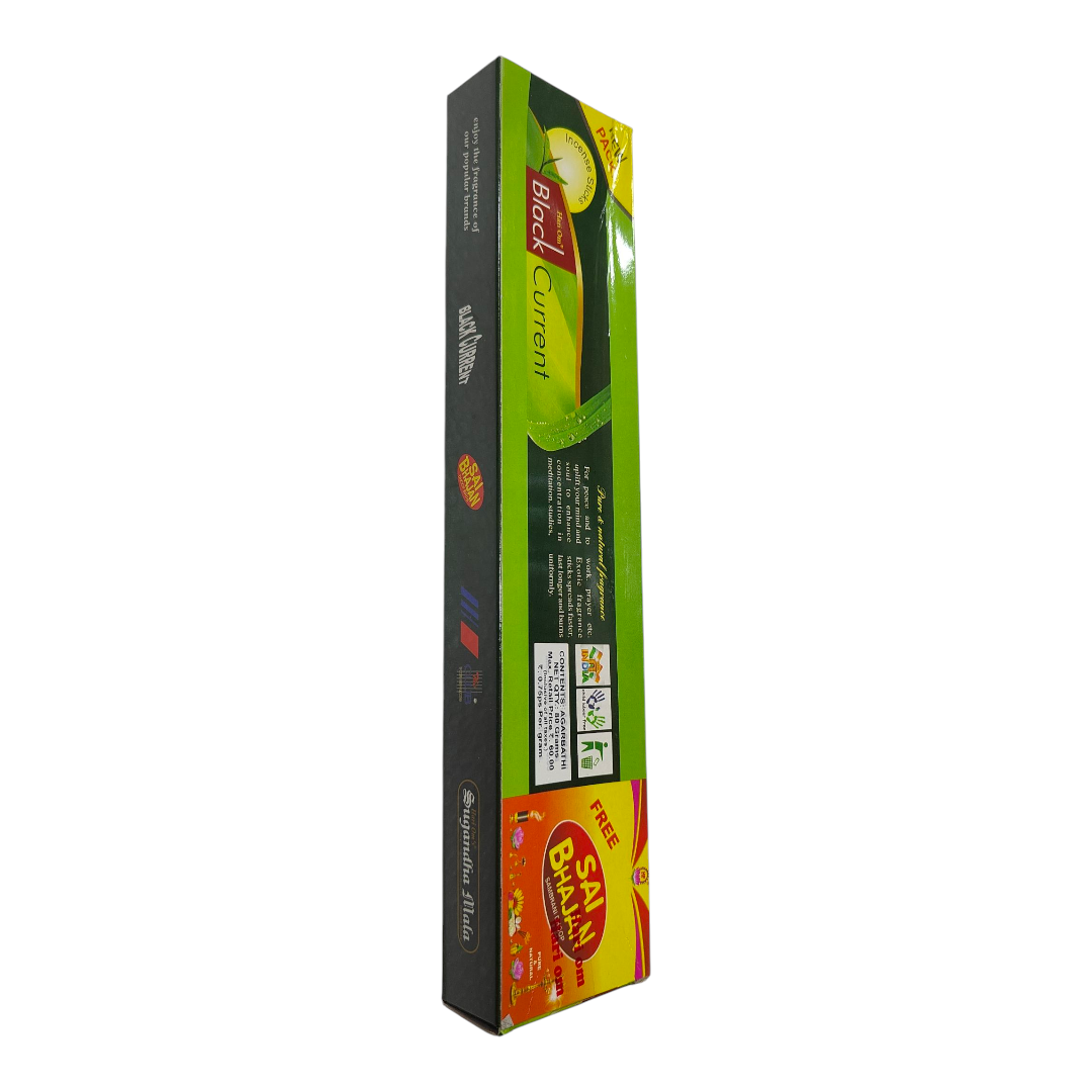Hari Om Black Current Incense Sticks for Pooja & spiritual ceremonies