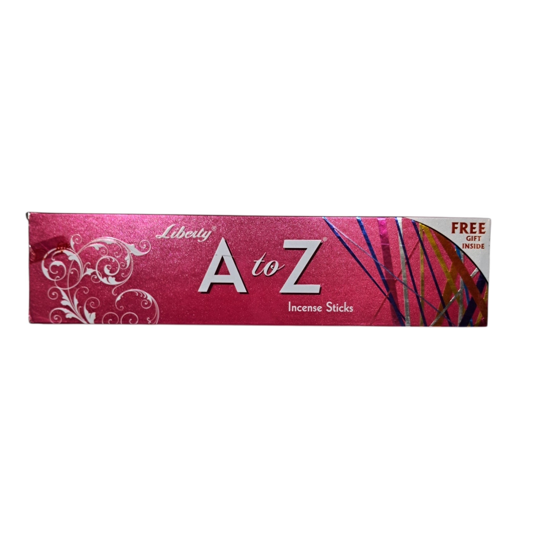 Liberty A to Z Incense Sticks - Premium assortment of multiple fragrances