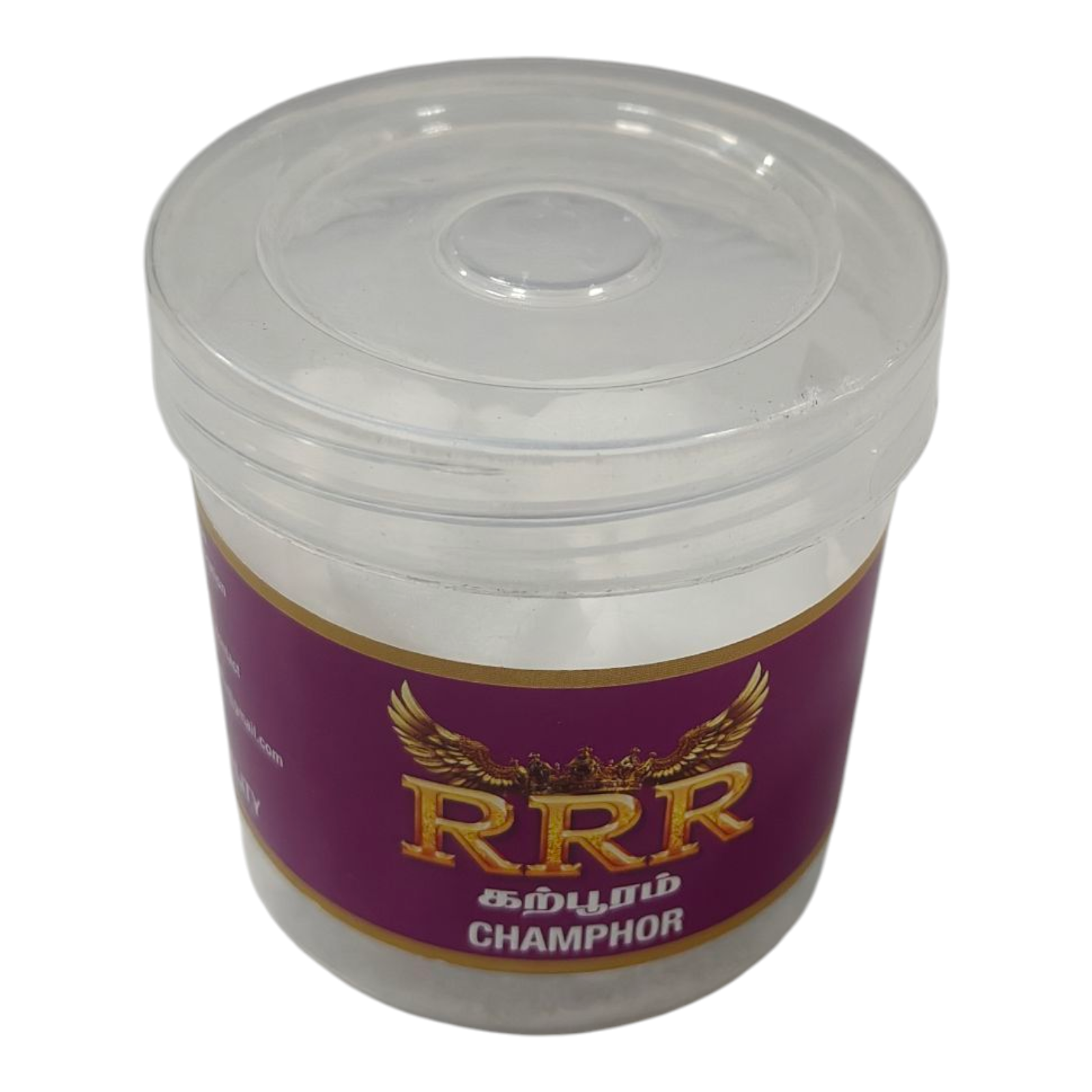 RRR Camphor 50 Grams Katti Karpooram (Solid Camphor) – Pure Natural Camphor for Puja, Aarathi & Temple Rituals