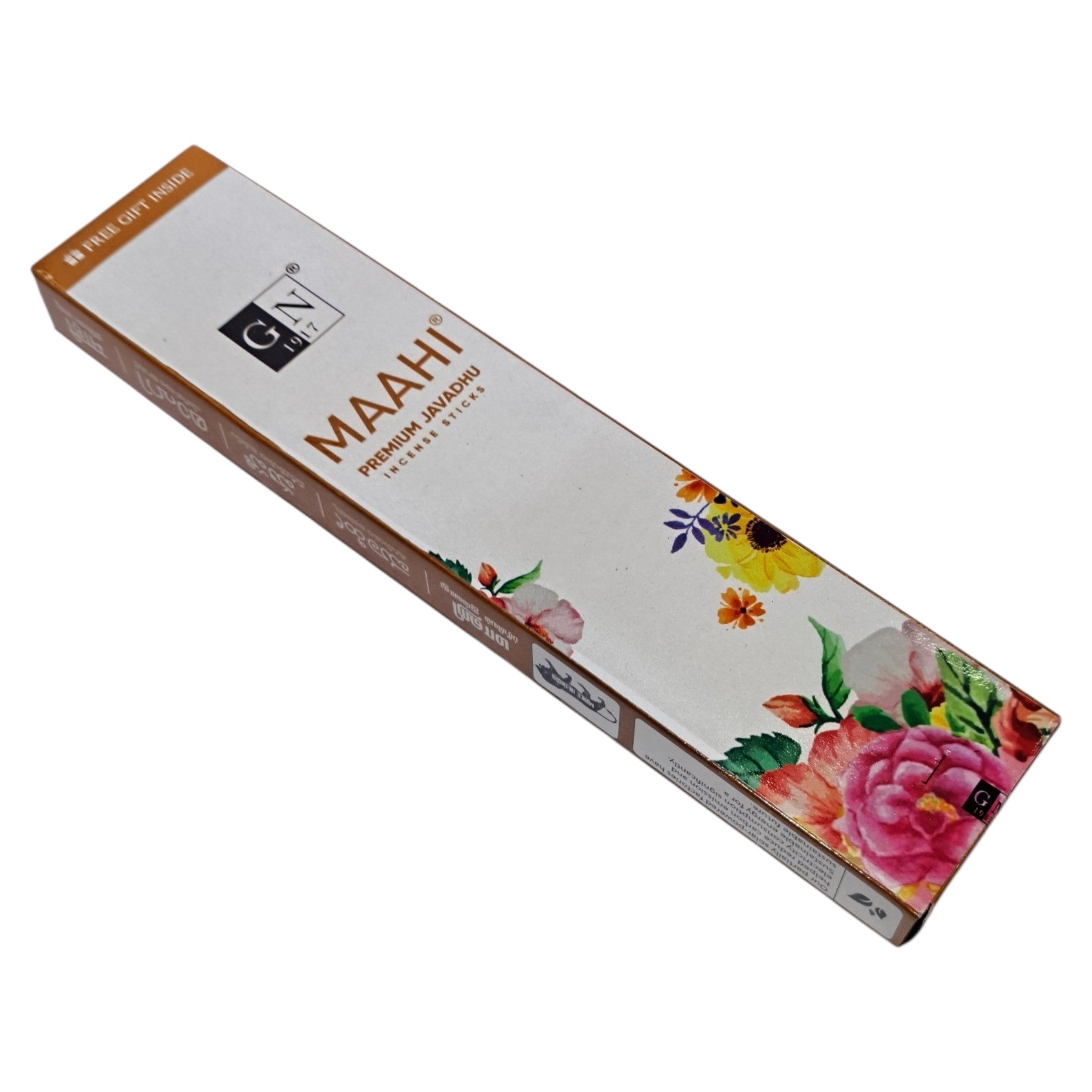 GN Maahi Premium Javadhu Incense Sticks for Pooja & Aromatherapy