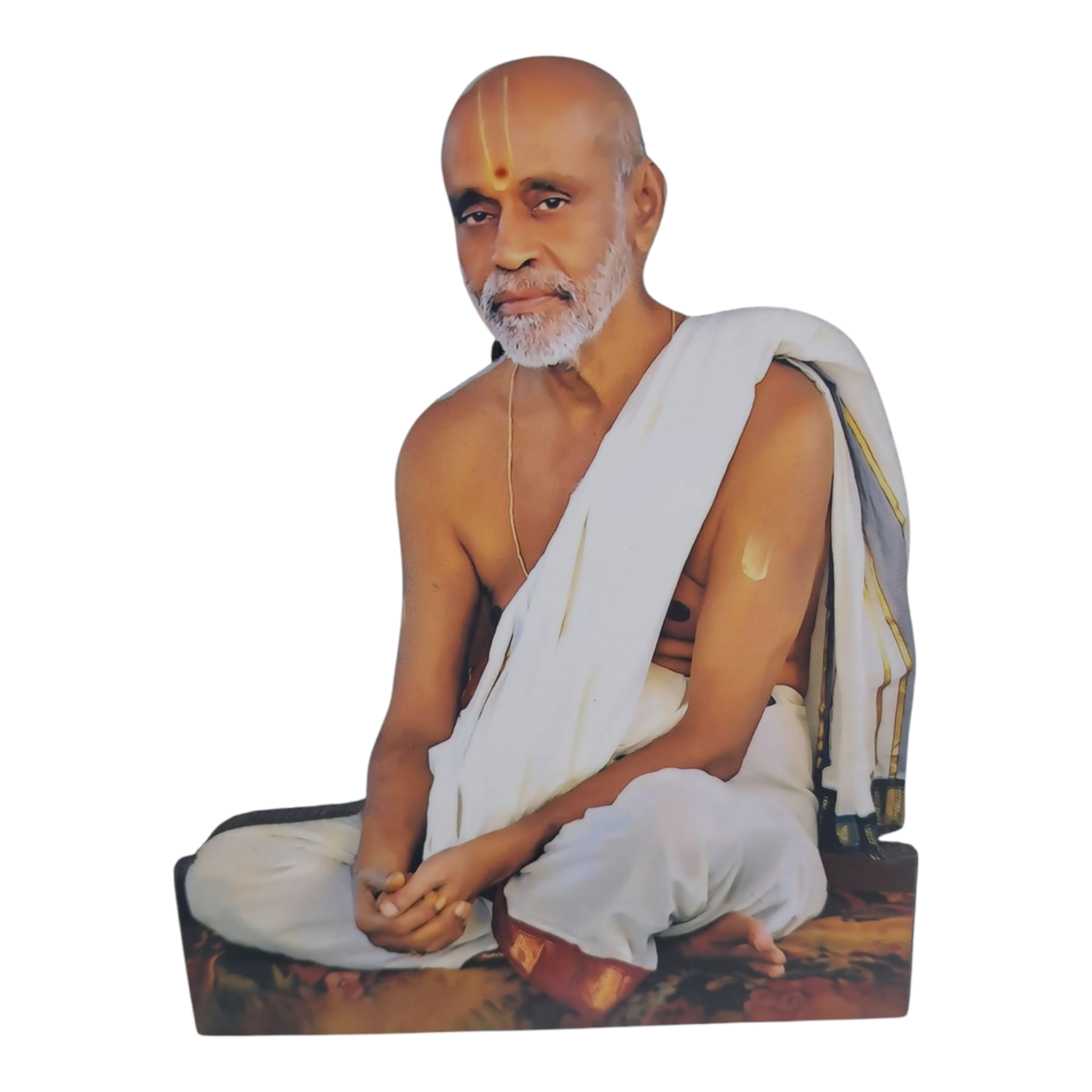 Sri Krishna Premi Swamigal Sri Anna Photo cut – 4", 6", 8" Sizes Spiritual Wall/Table Décor
