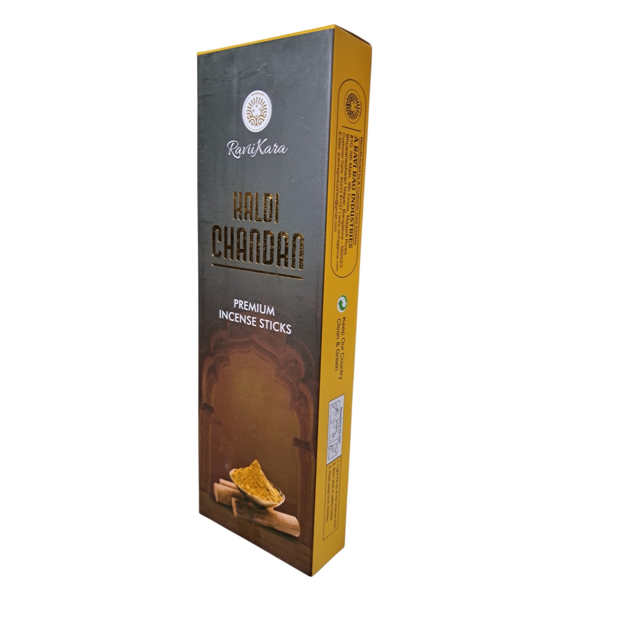 Ravikara Haldi  Chandan Premium Incense Sticks