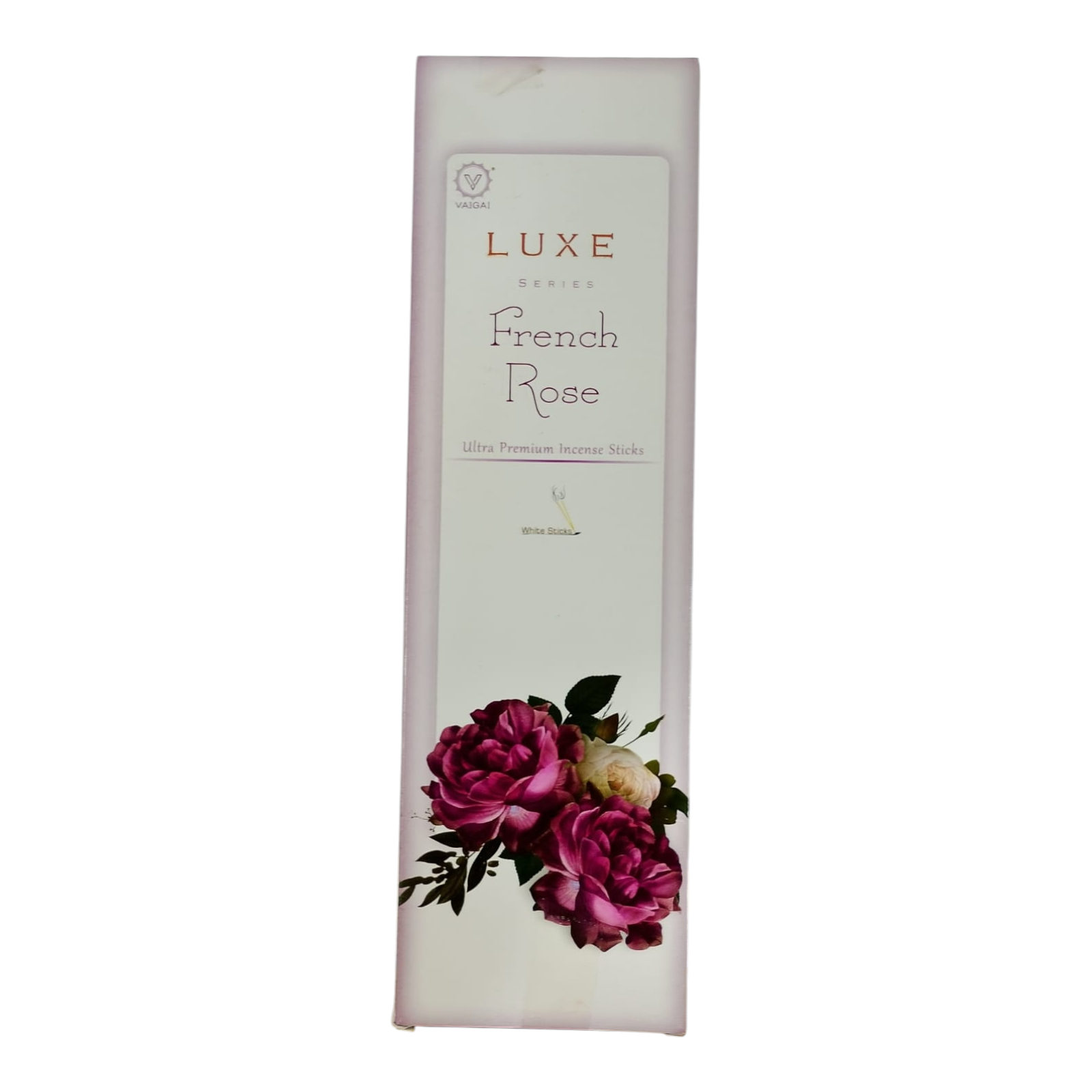 Luxe Series French Rose Ultra Premium Incense Sticks – Long Lasting Luxury Floral Aroma