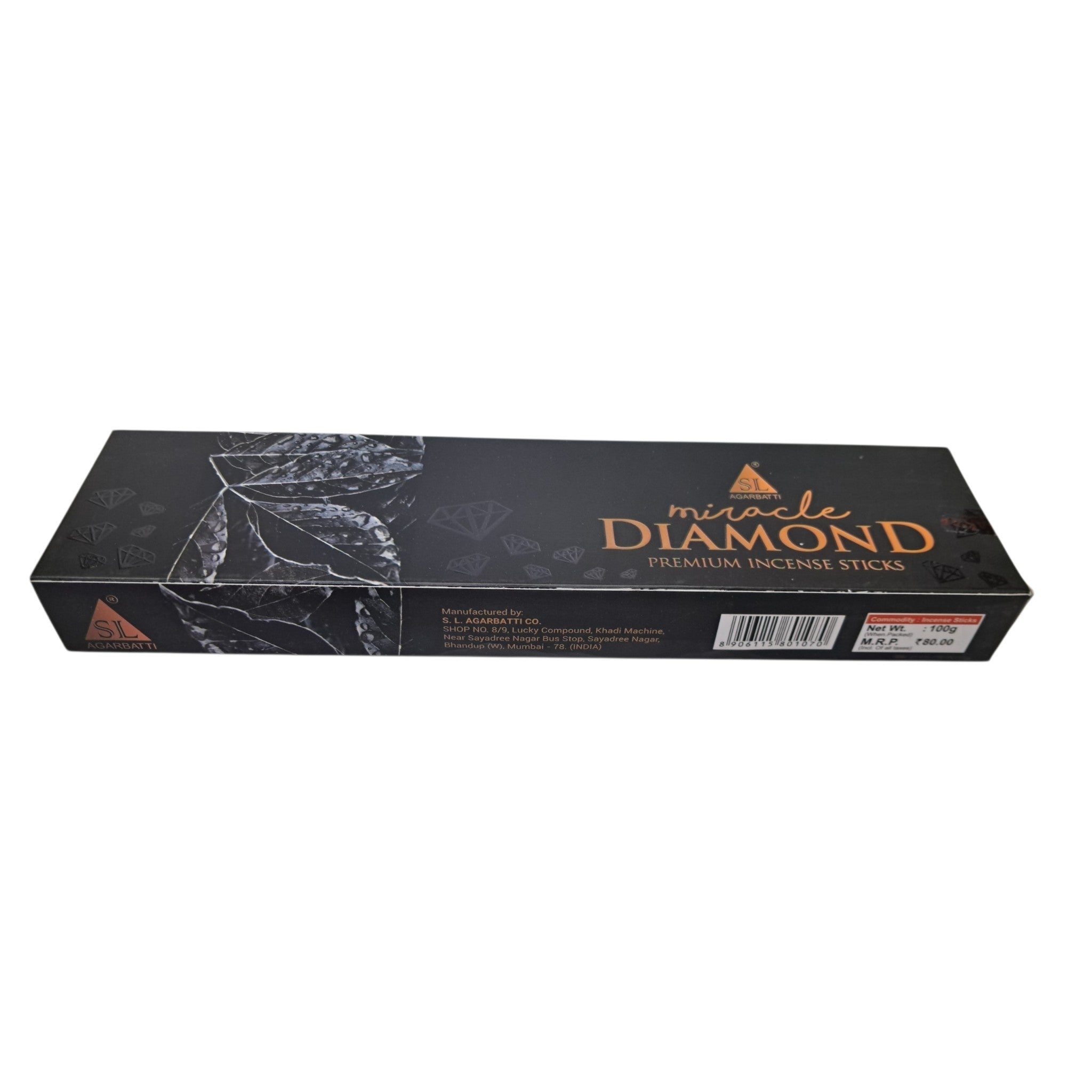 SL Agarbatti Miracle Diamond Premium Incense Sticks for Pooja and Meditation