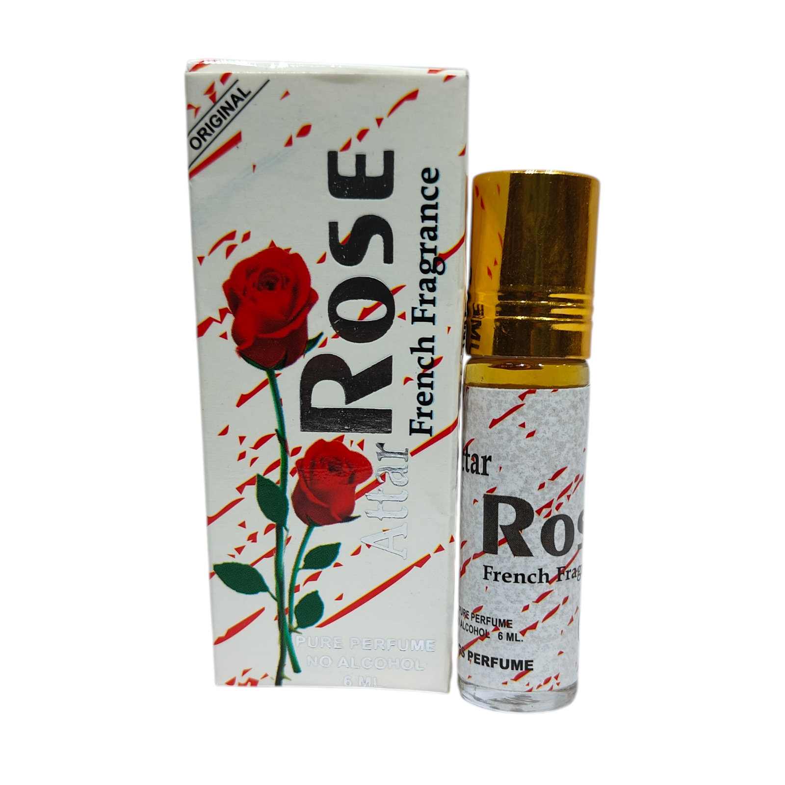 RSGS Rose Attar French Fragrance 6ml -   Luxury Rose Scent for Men & Women