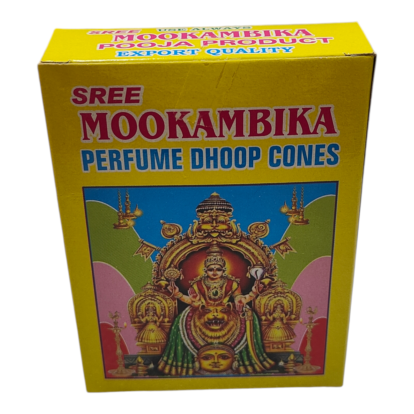 Sree Mookambika Perfume Dhoop Cones - traditional Indian Aroma fragrance