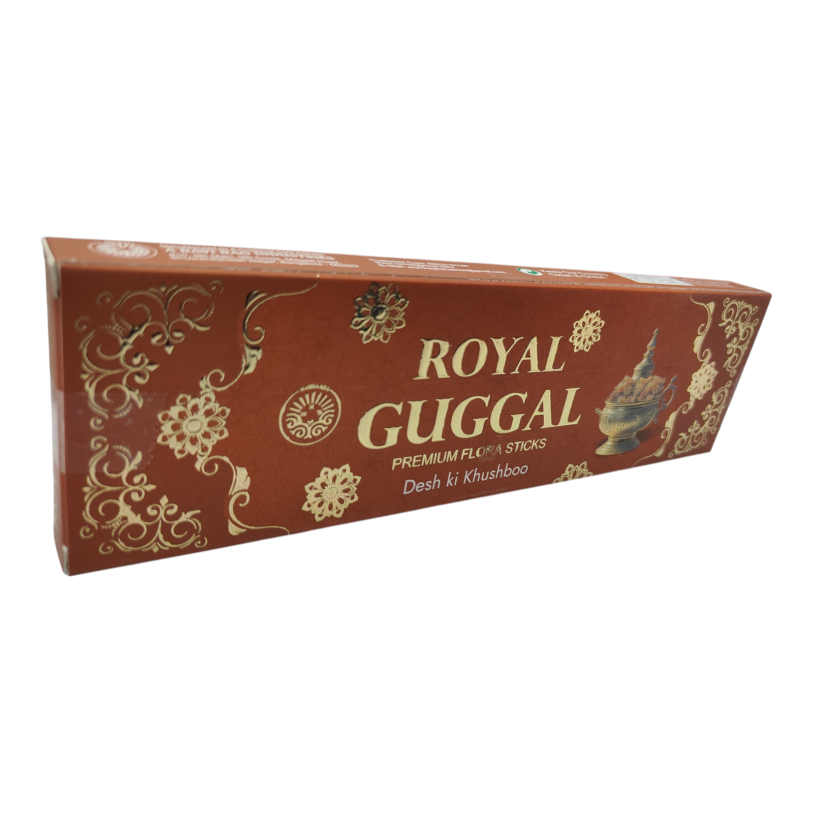 Ravi Rag Royal Guggal Premium Flora Sticks - traditional temple-style fragrance