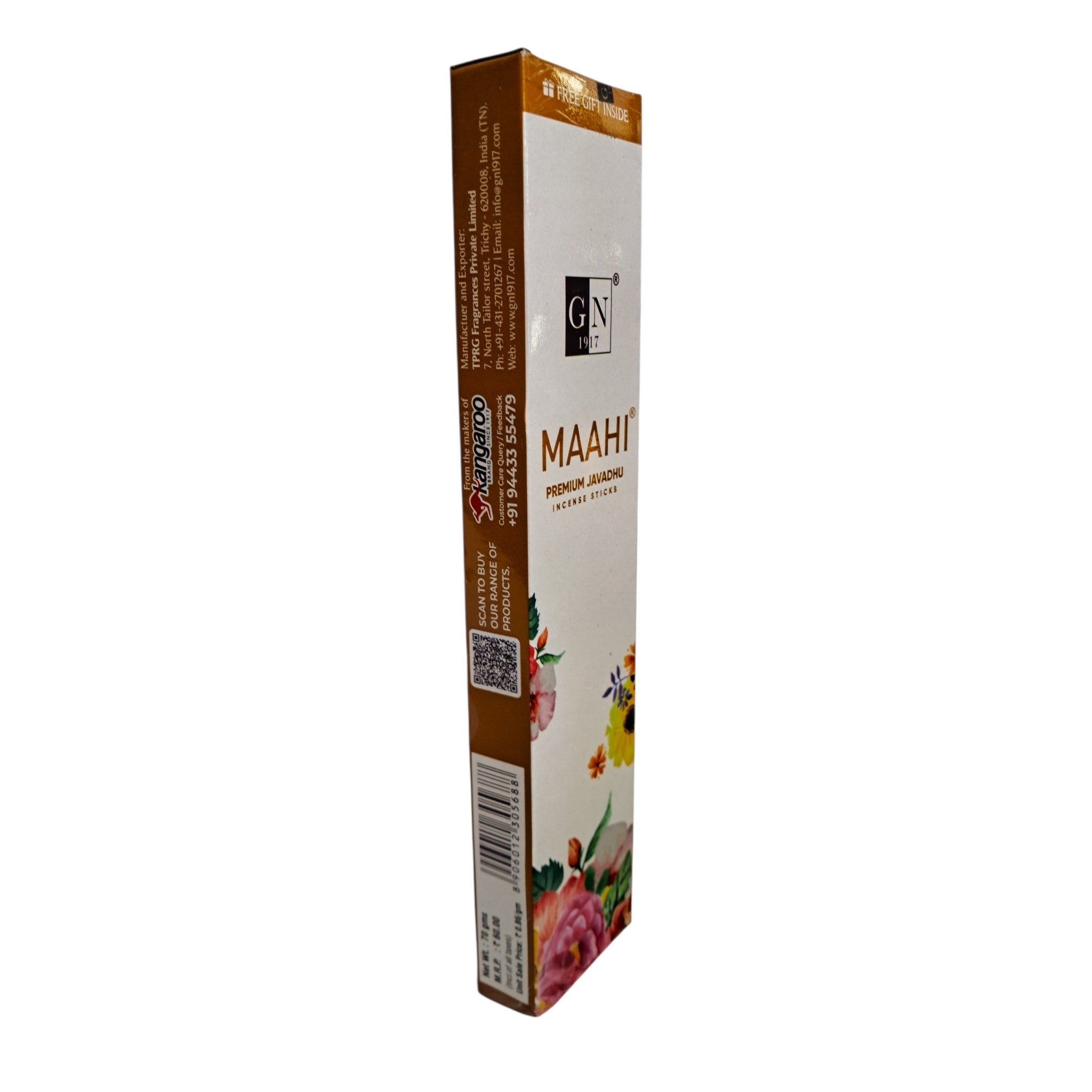 GN Maahi Premium Javadhu Incense Sticks for Pooja & Aromatherapy