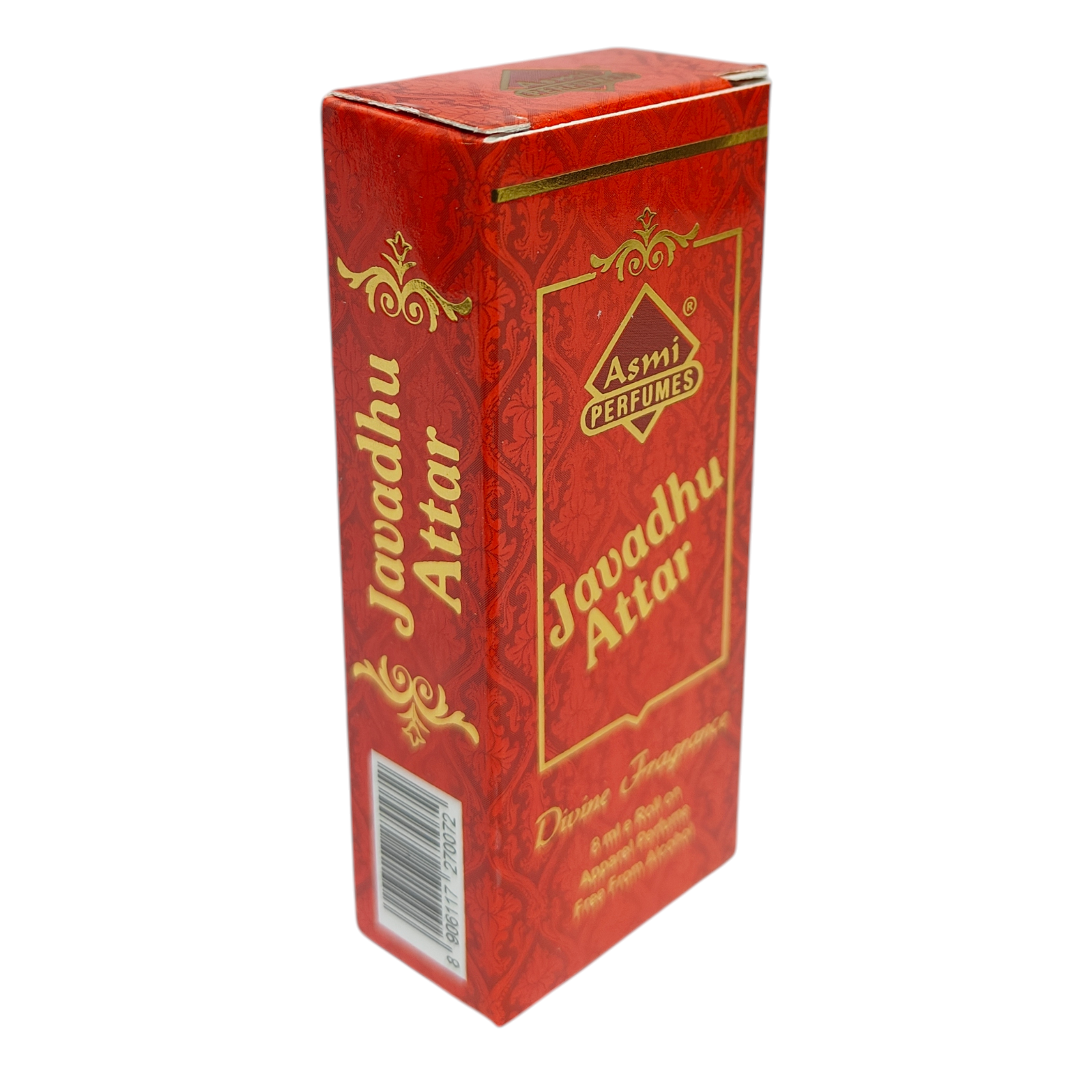 GA Fragrance Asmi Javadhu Attar Roll On 8 ml - Traditional Javadhu Perfume Oil for Pooja & Daily Wear
