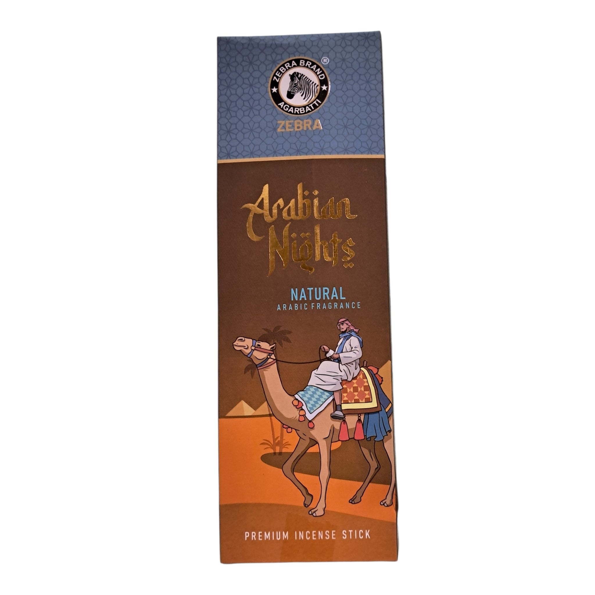 Zebra Arabian Nights Premium Incense Stick - Long Lasting Oud Fragrance