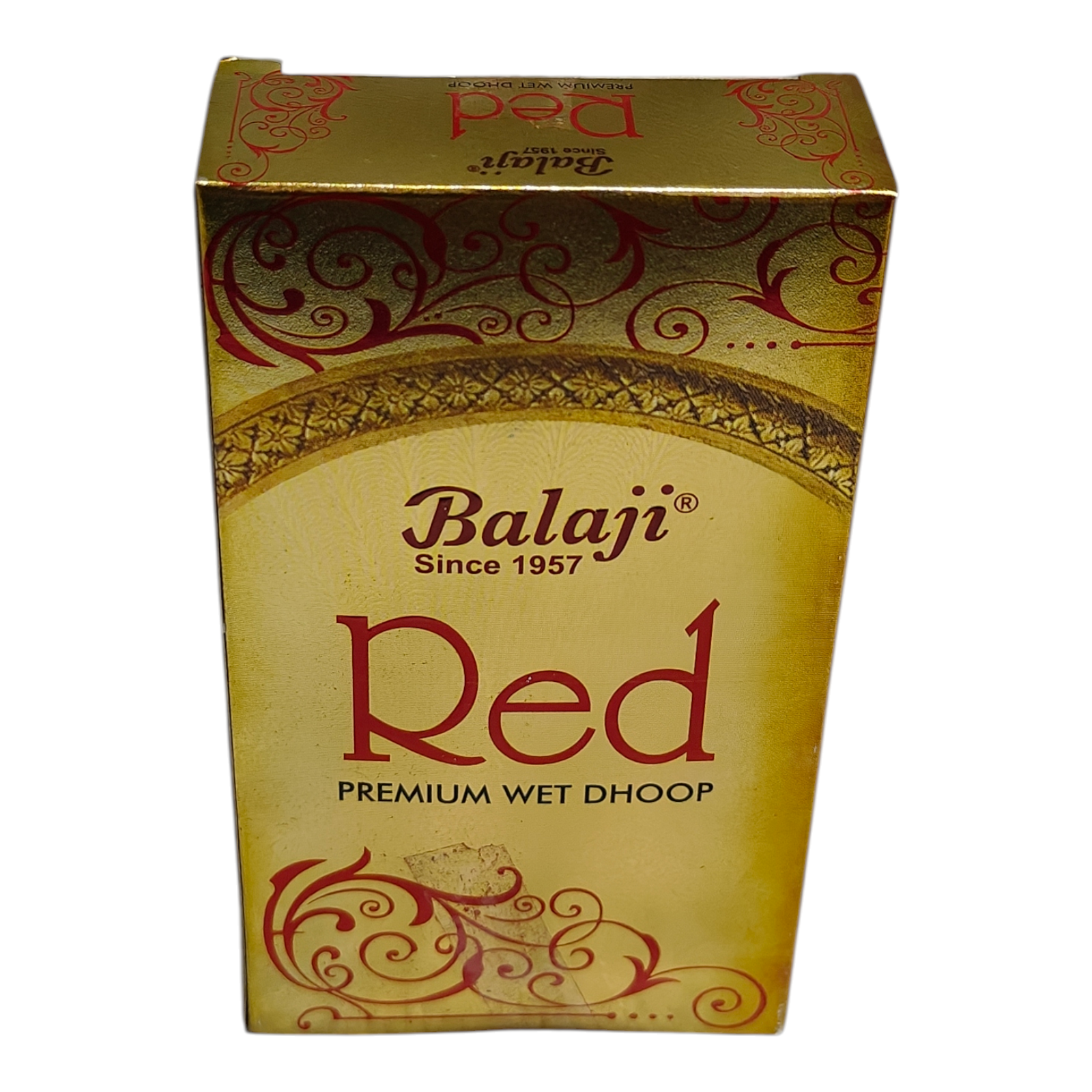 Balaji Red Premium Wet Dhoop- Traditional Temple Fragrance