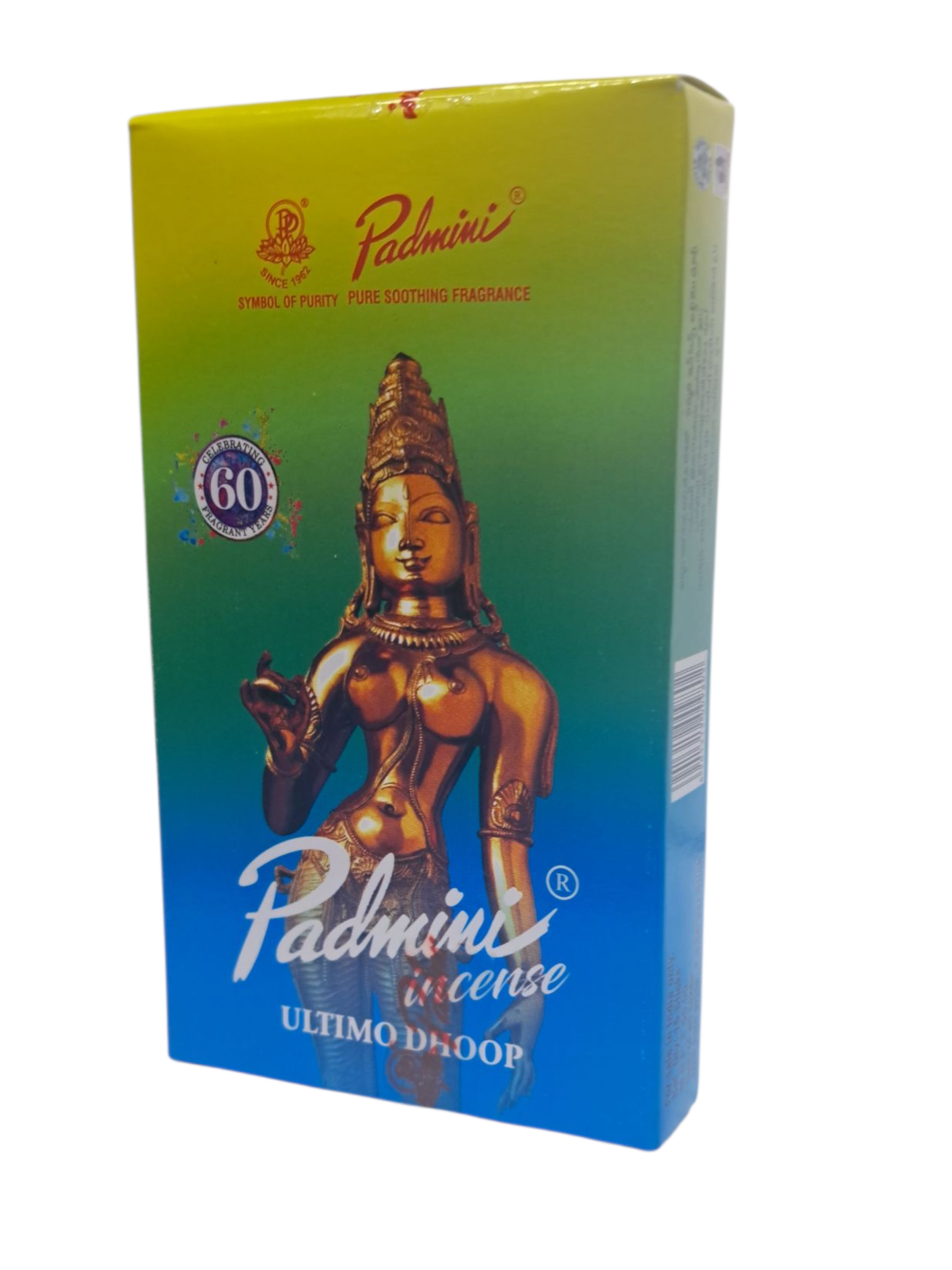 Padmini Incense Ultimo Dhoop - Bamboo free spiritual Fragrance for meditation and ceremonies