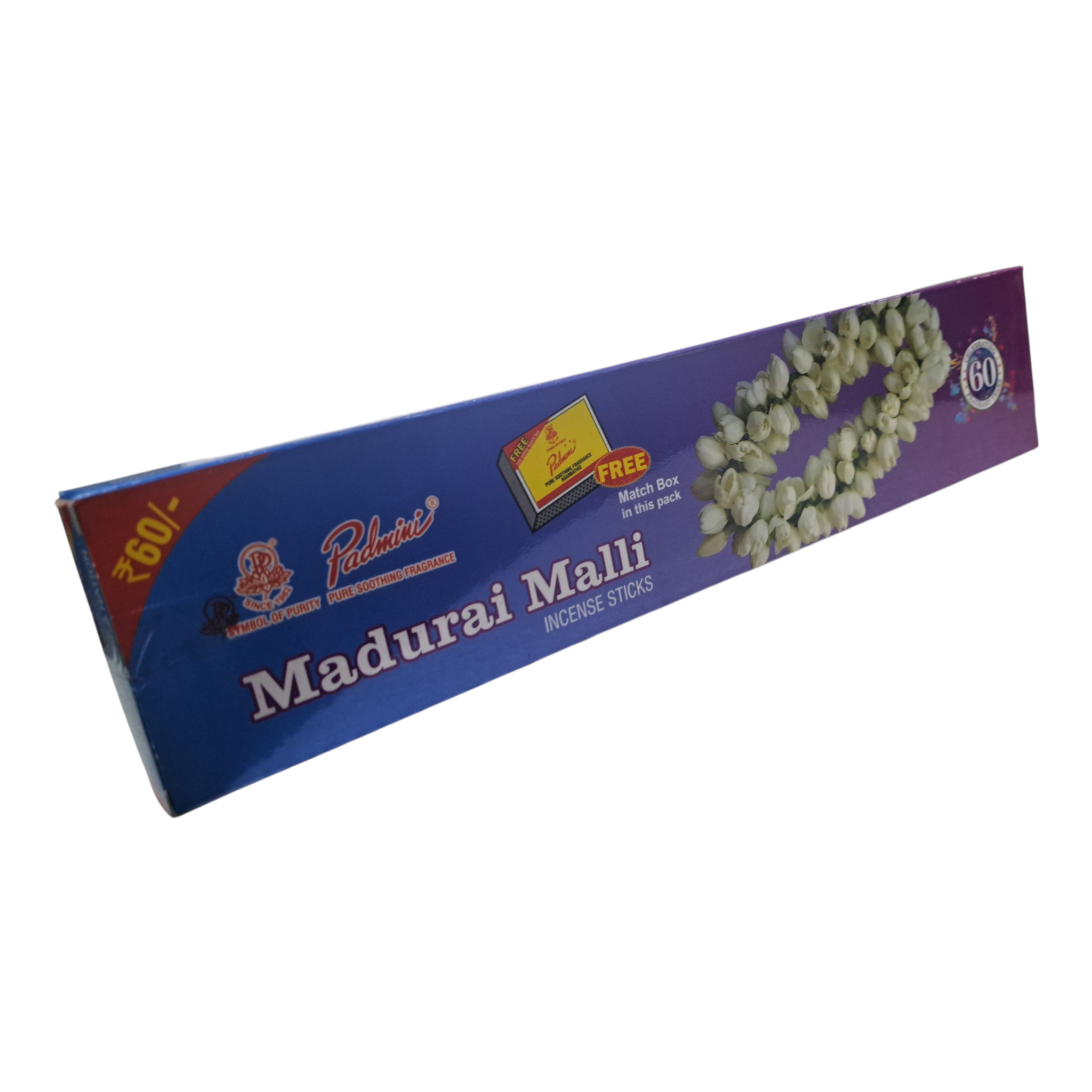Padmini Madurai Malli Incense Sticks - மதுரை மல்லி வாசனை அகர்பத்தி
