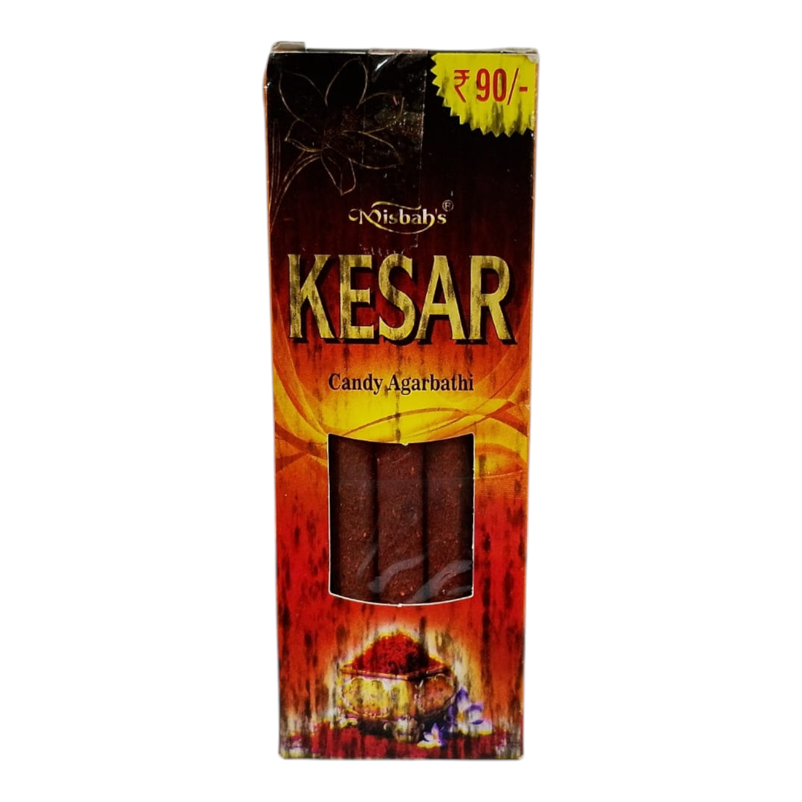 Misbah's Kumkuma Poo or Pure Kesar Candy Agarbathi -  Pooja Worship and celebrations