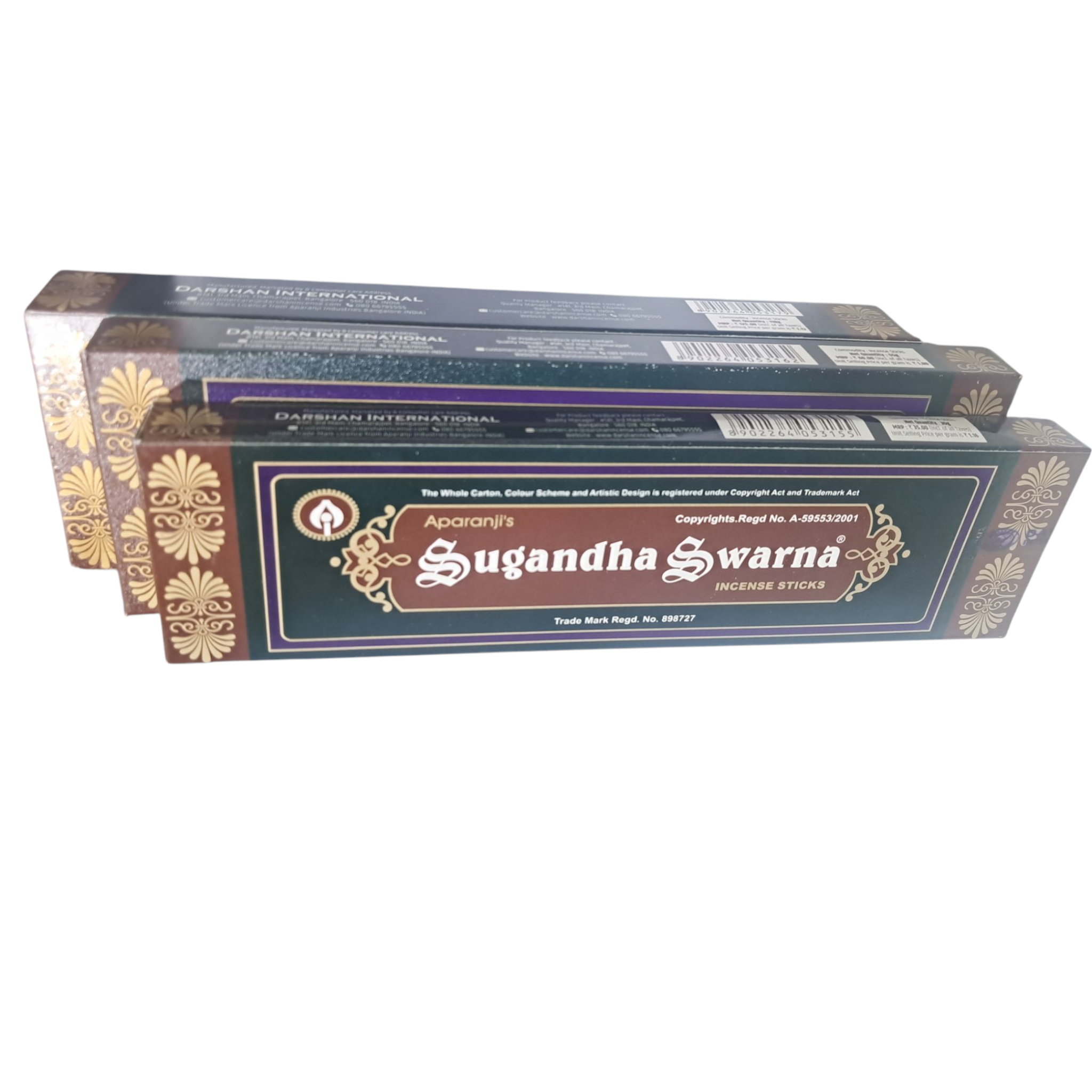 Aparanji's Sugandha Swarna Incense Sticks சுகந்த ஸ்வர்ணா அகர்பத்தி