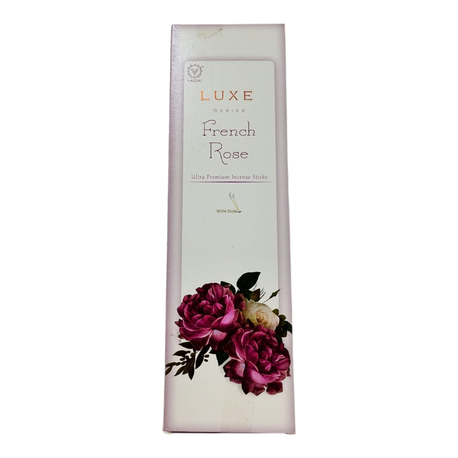 Luxe Series French Rose Ultra Premium Incense Sticks – Long Lasting Luxury Floral Aroma