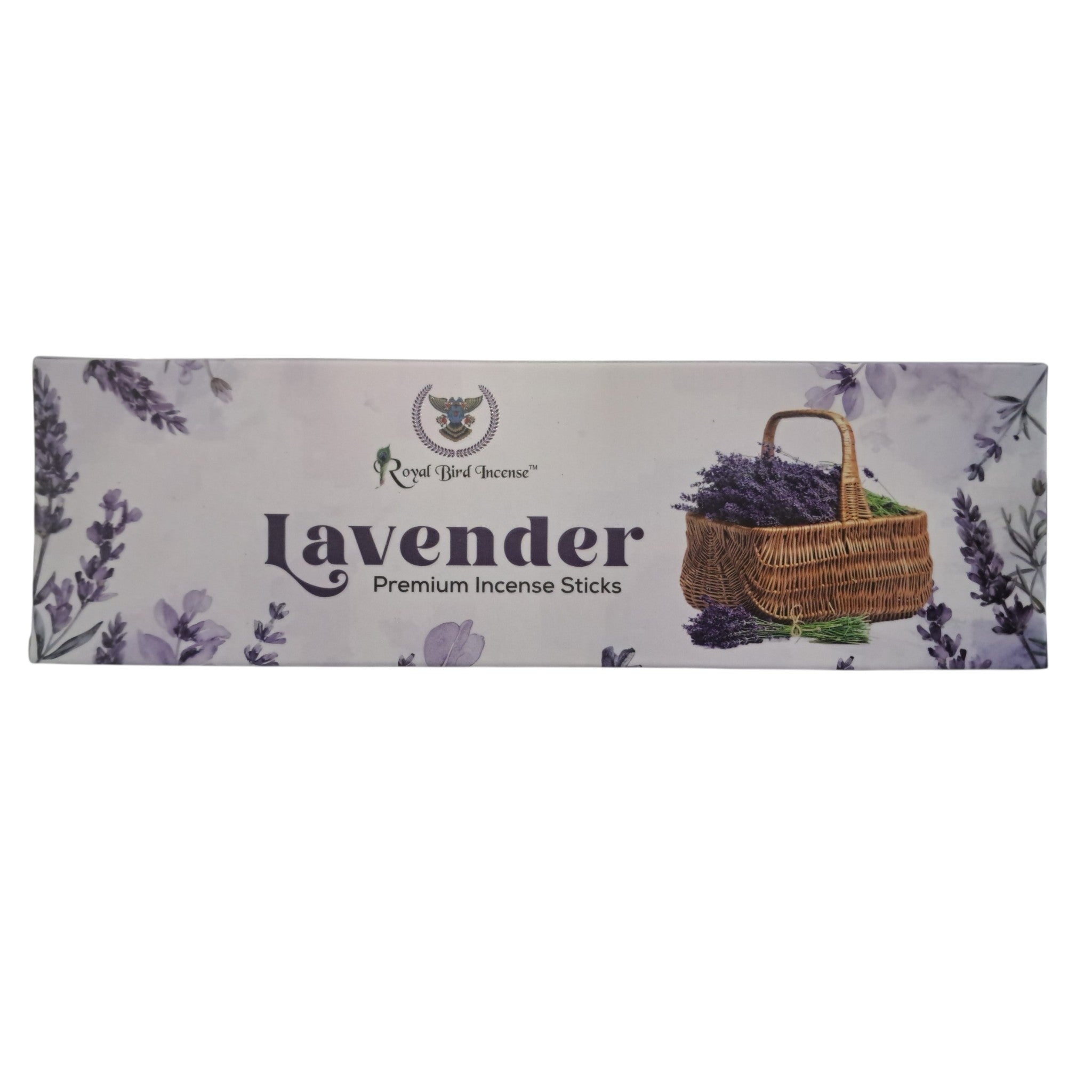 Royal Bird Incense Lavender Premium Incense Sticks - Fresh fragrance for Meditation and Yoga