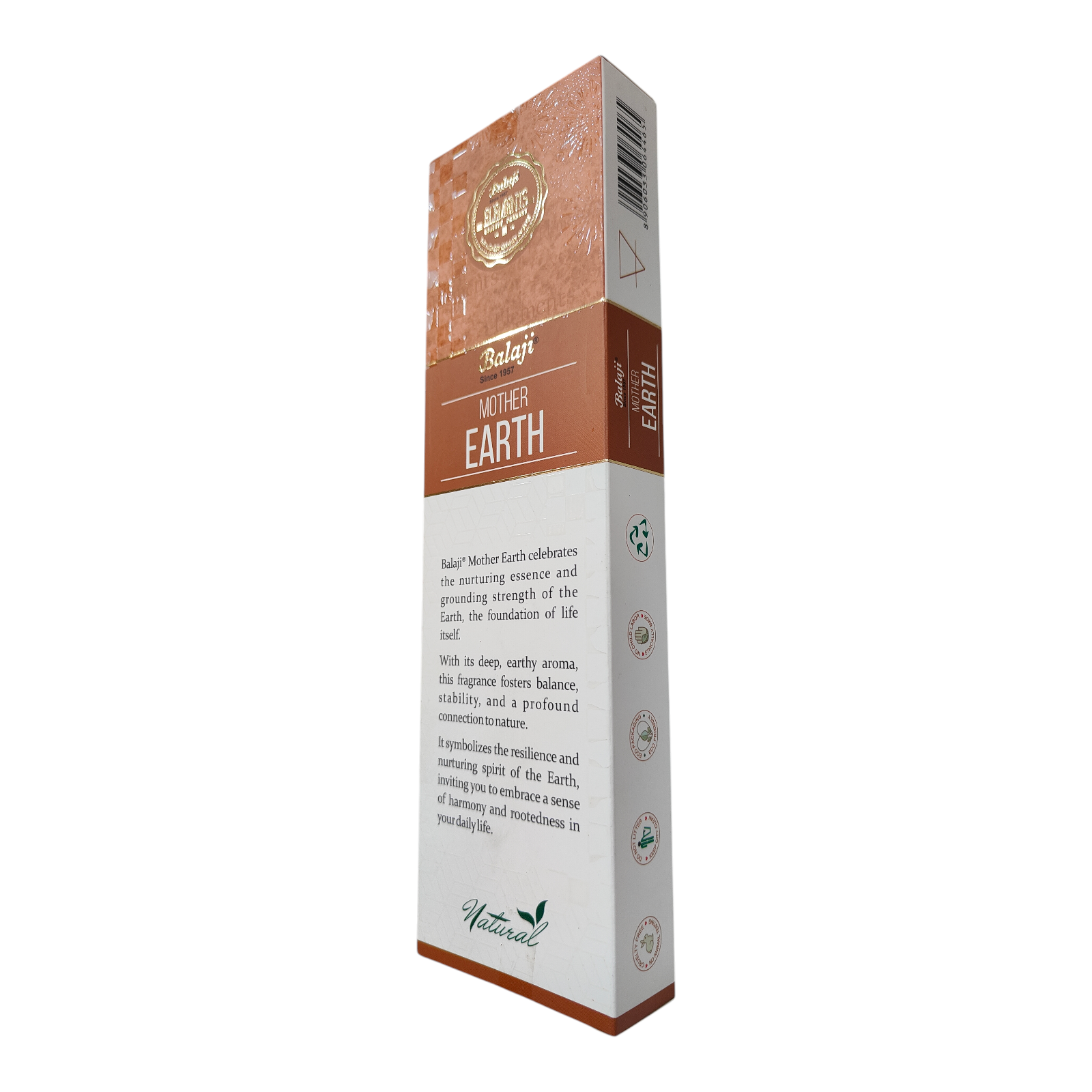 Balaji Mother Earth Incense - Fragrance nurturing spirit of the earth