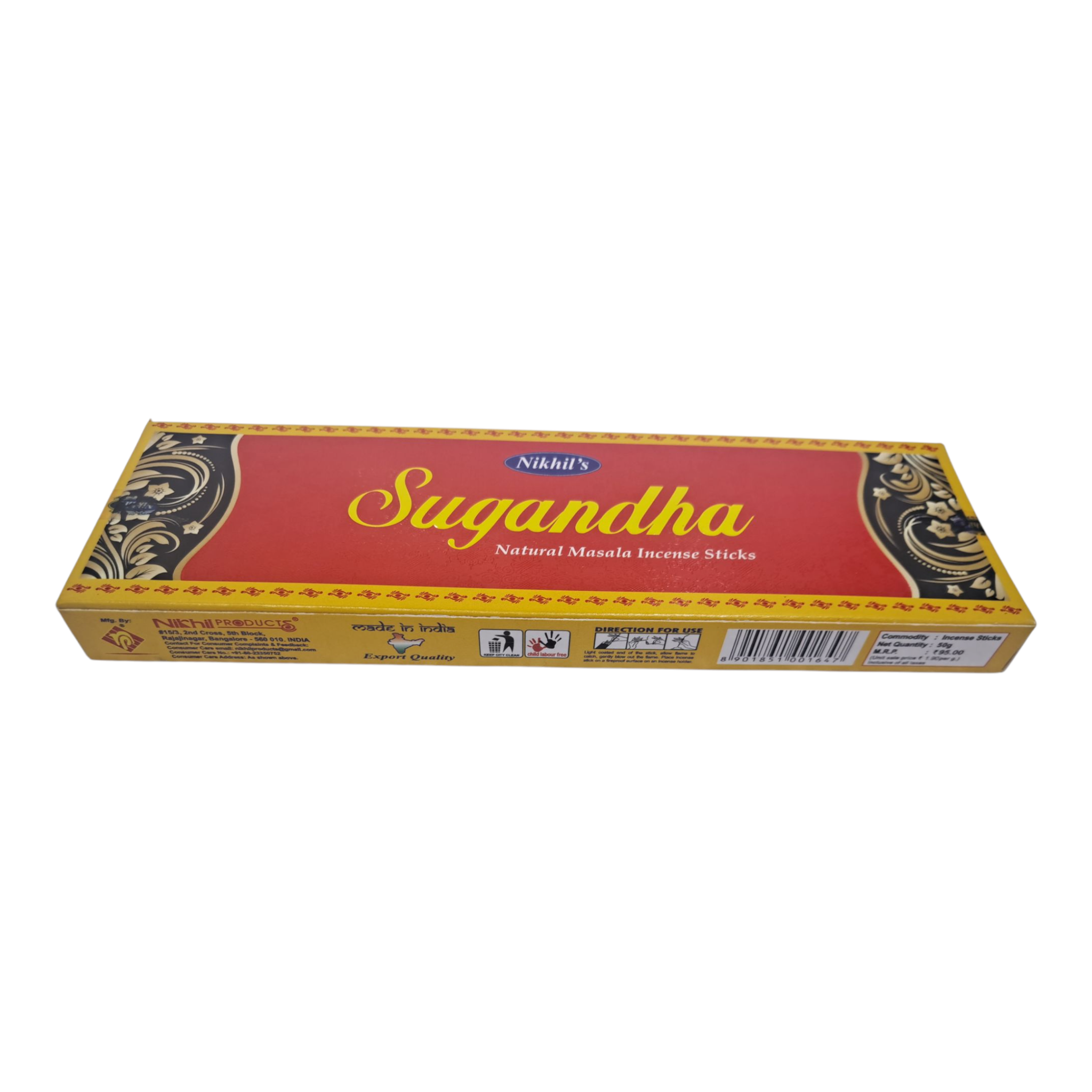 Nikhil's Sugandha Natural Masala Incense Sticks
