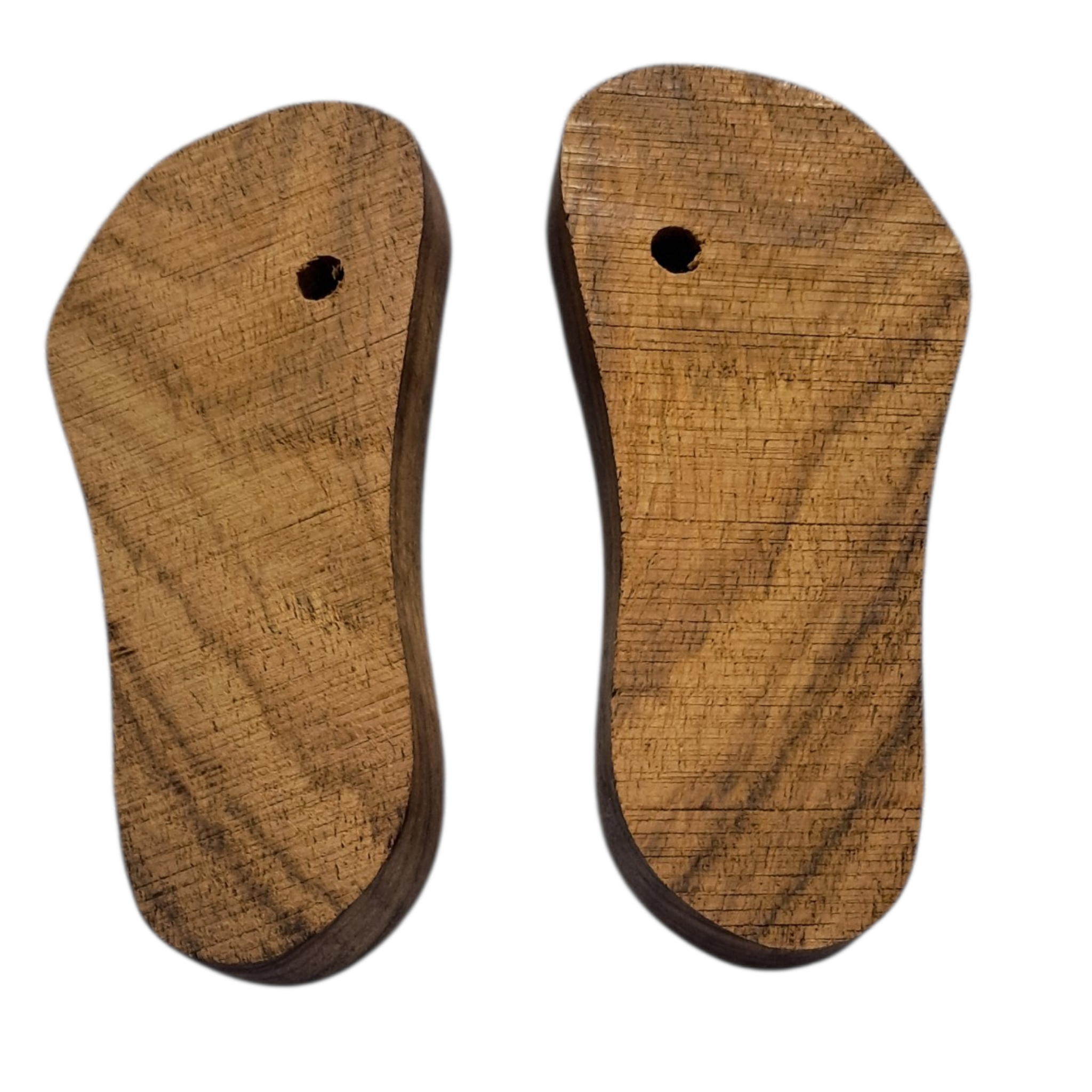 Wooden Charan Padhuka Set / Maravadi / Pair of Holy Feet size 5 & 10 Inch