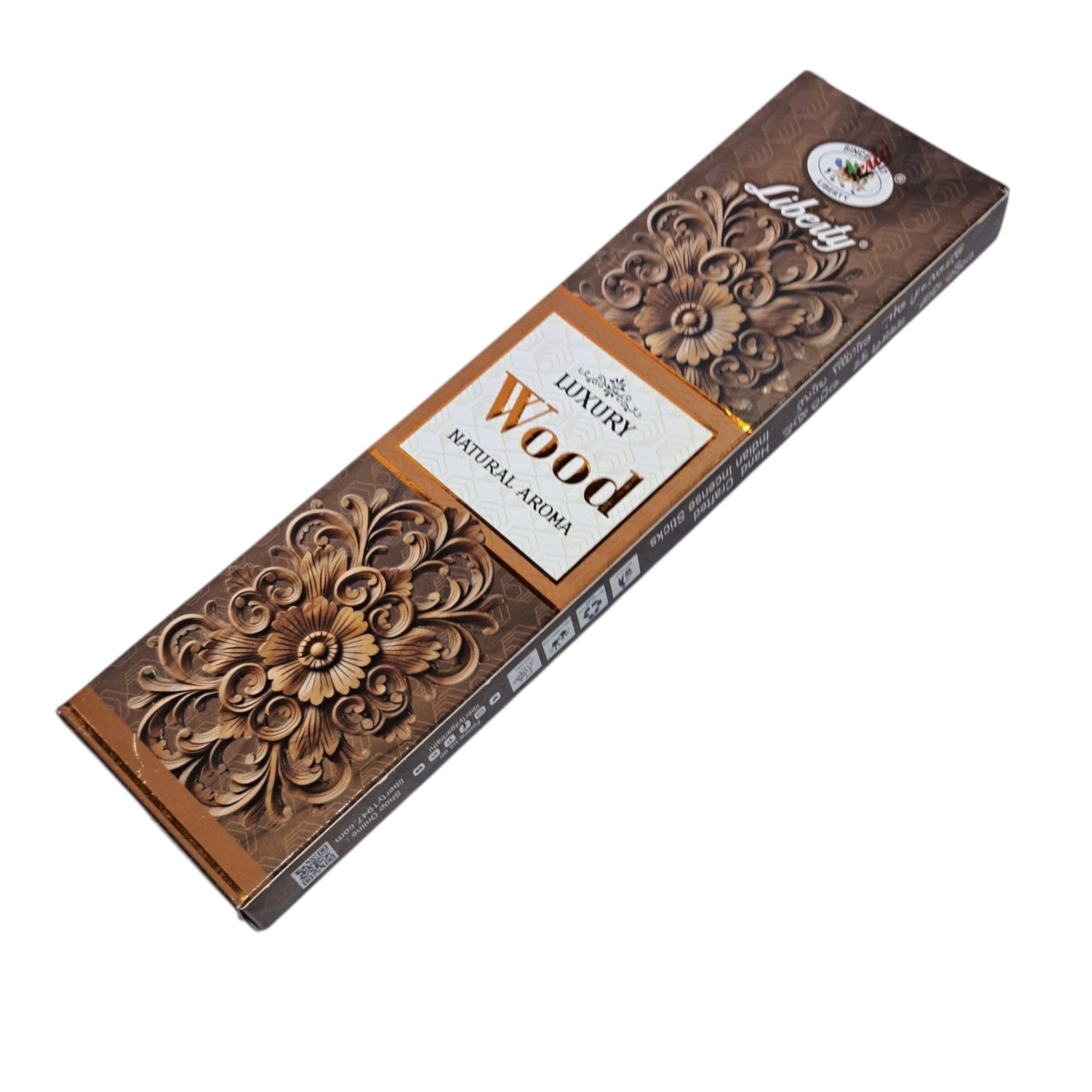 Liberty Luxury Wood Natural Aroma Incense Sticks for Pooja and Home Fragrance