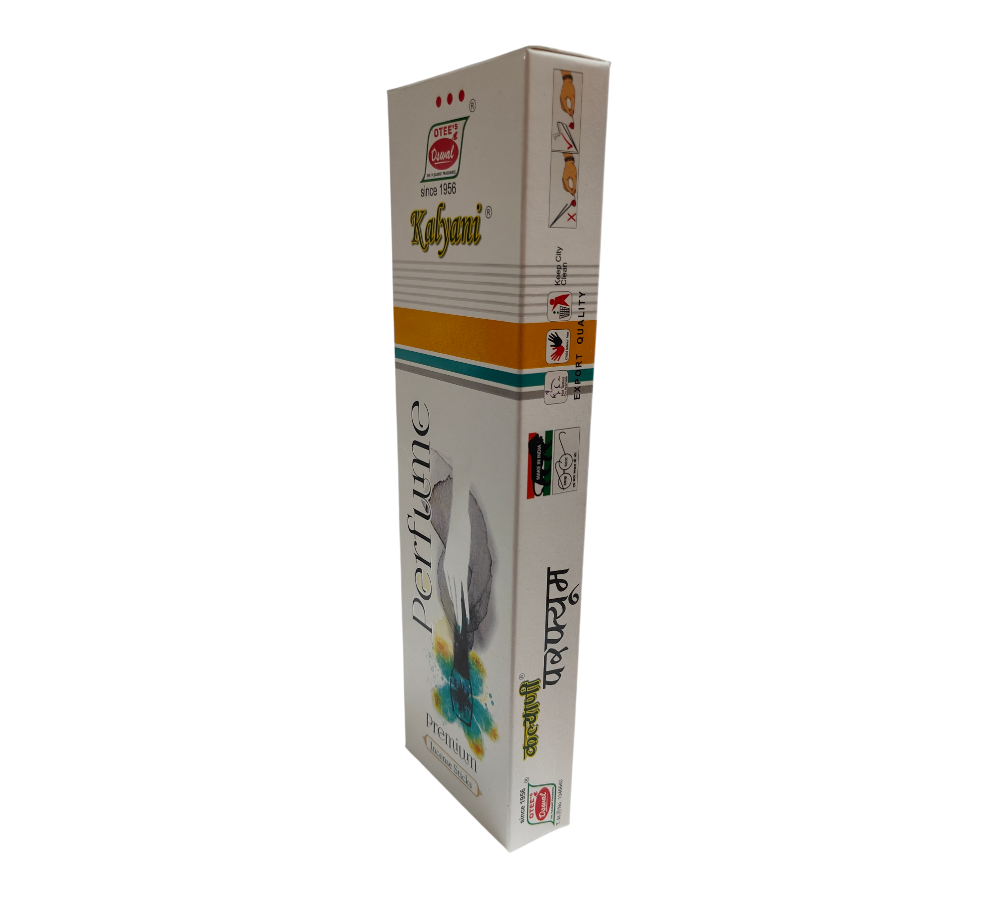 OTEE Oswal Kalyani Perfume Premium Incense Sticks - Rich Aromatic Agarbatti for for daily devotion
