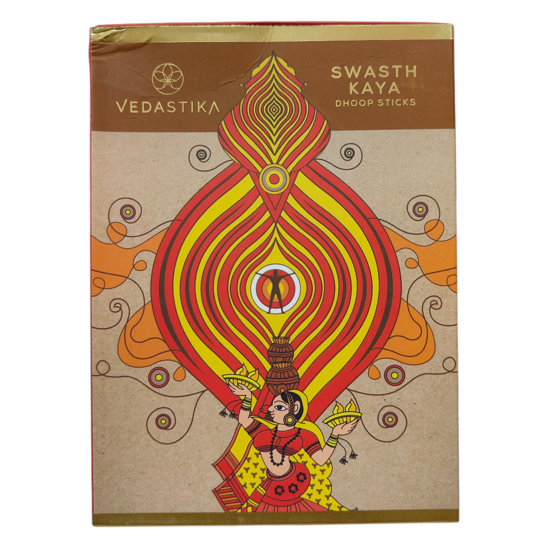 Vedastika Swasth Kaya Dhoop Sticks - Herbal Ayurvedic Aroma for Health &  Purification