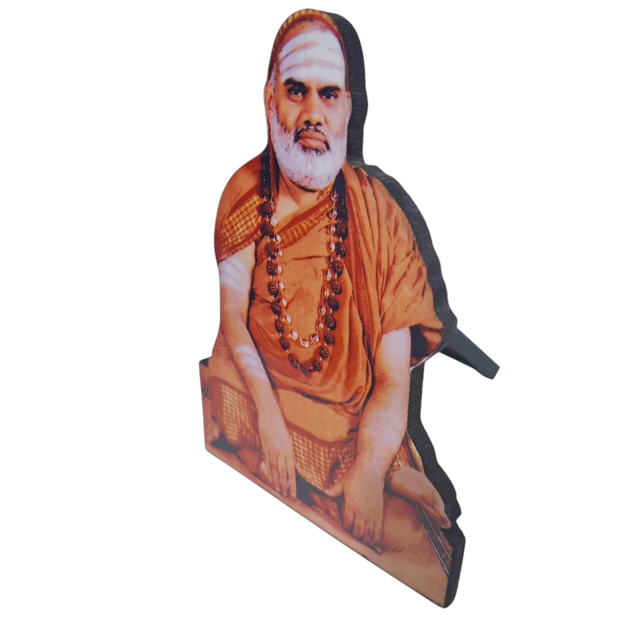 Jagadguru Sri Bharati Tirtha Mahaswamiji Photo – 4", 6", 8" Sizes – Sringeri Acharya Spiritual Wall/Table Décor