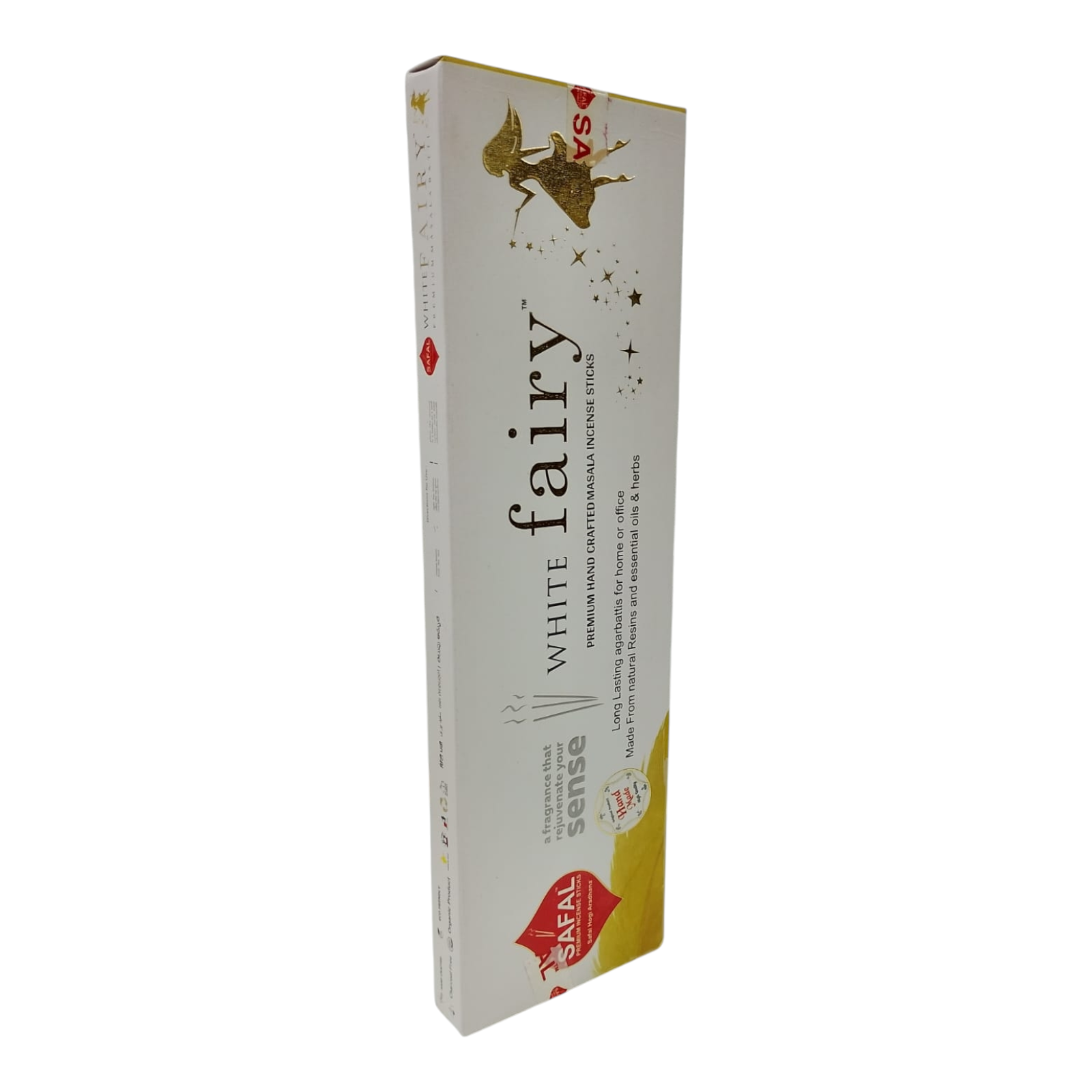 Safal White Fairy Premium Hand Crafted Masala Incense Sticks - Refreshing Aroma