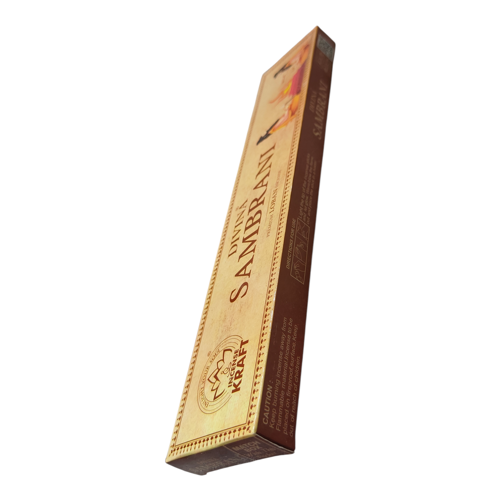 Incense Kraft Divina Sambrani Premium Loban Incense Stick - Long-Lasting Traditional Dhoop Aroma