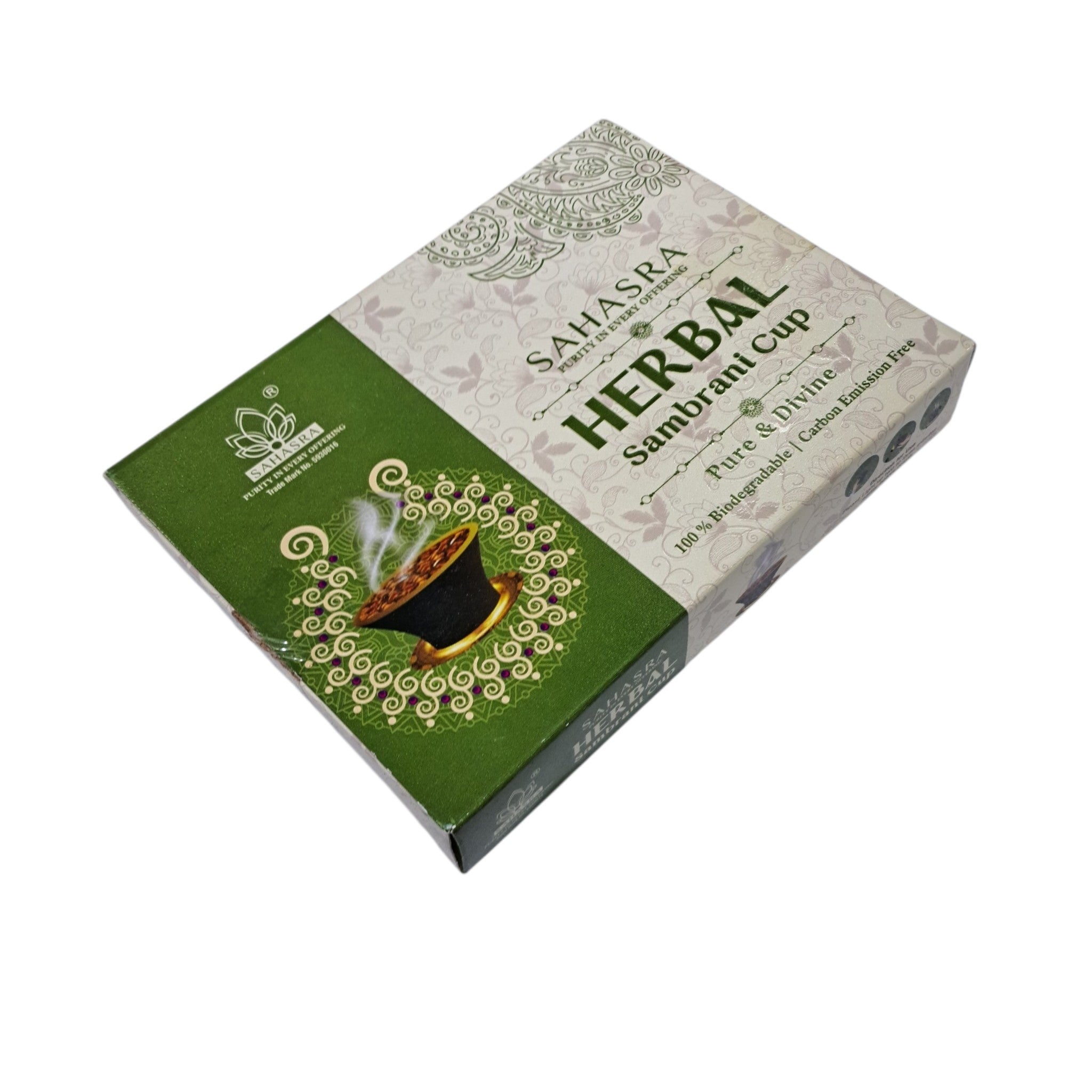 Sahasra Herbal Sambrani Cup