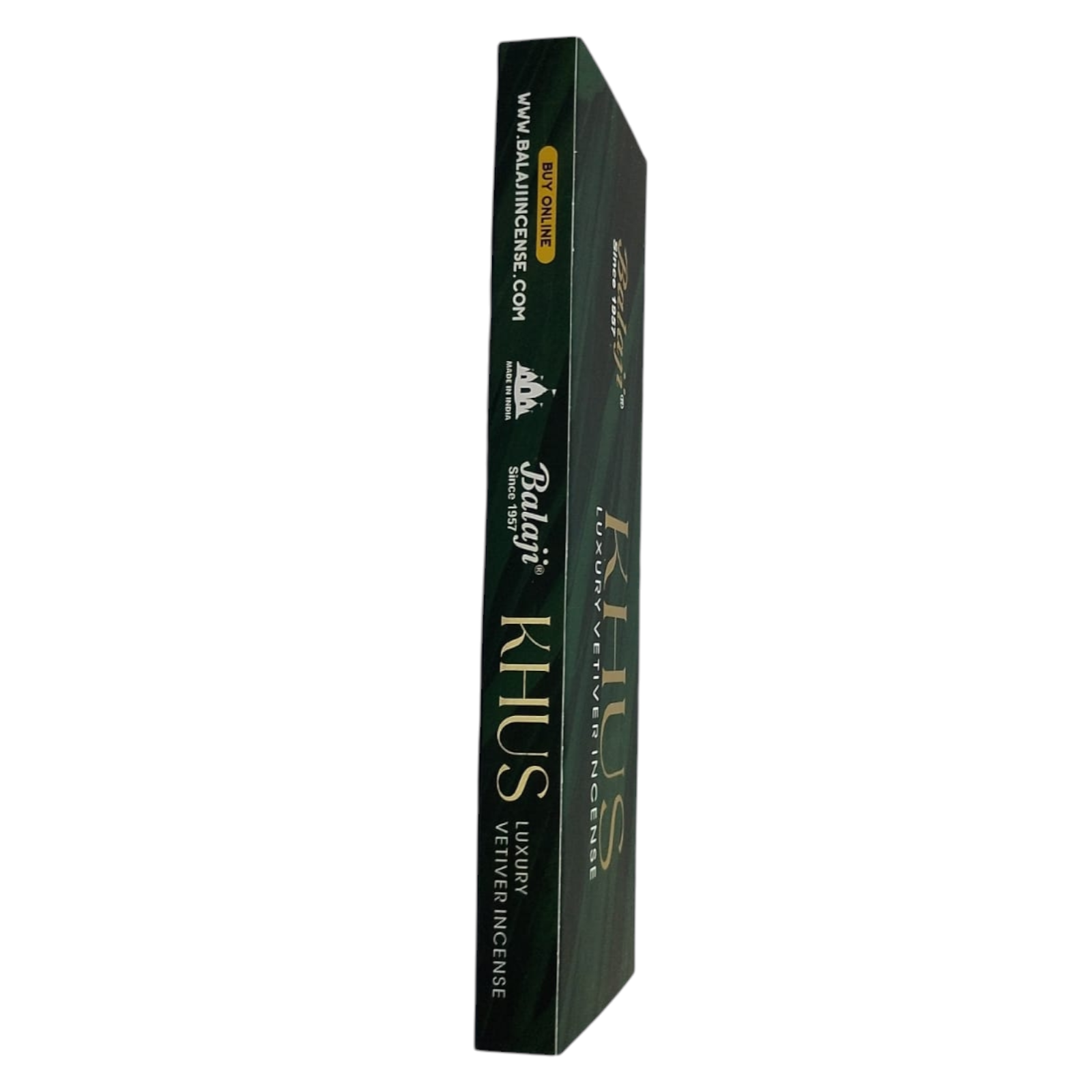 Balaji Khus luxury Vetiver Incense வெட்டிவேர் ஊதுபத்தி -  timeless fragrance