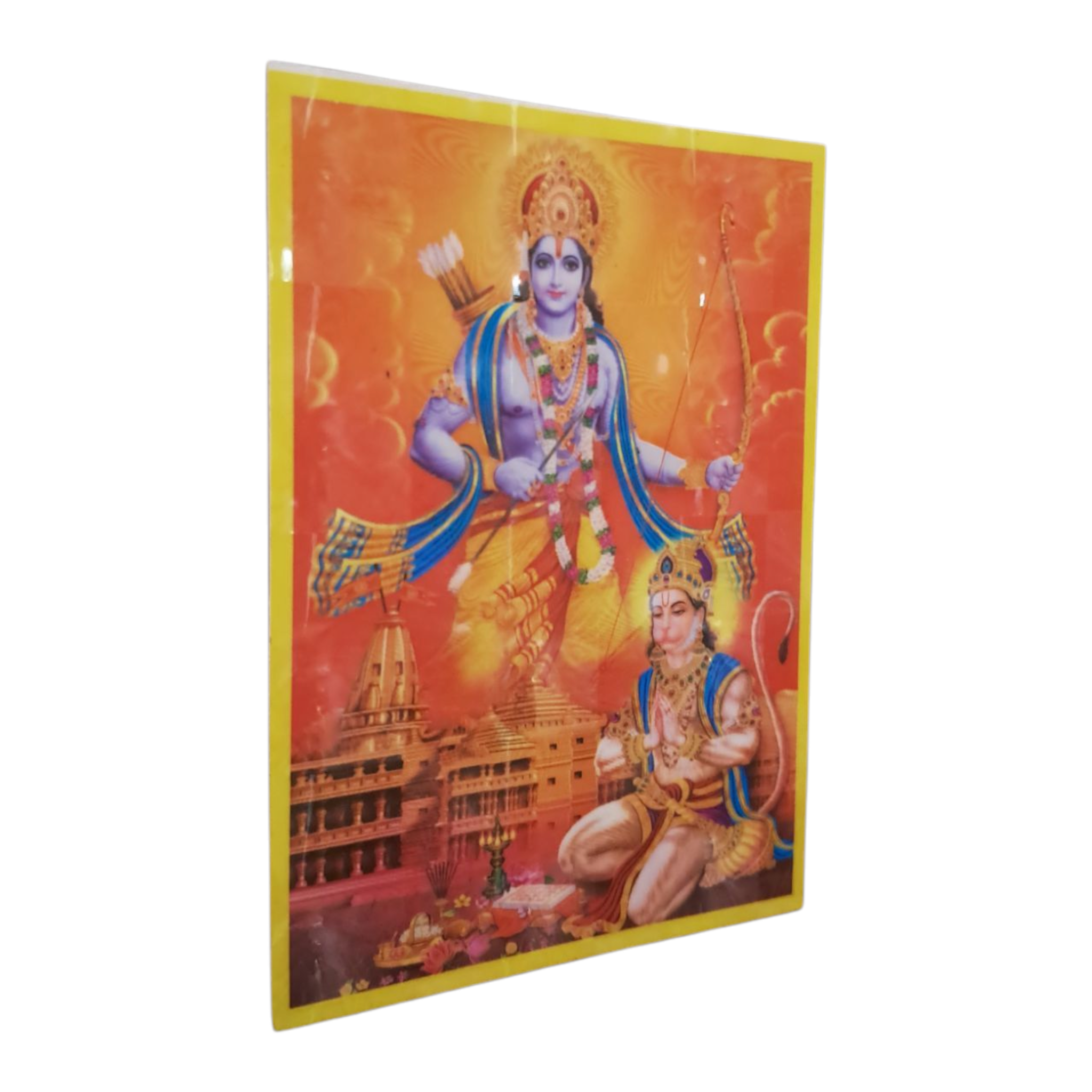Sri Ram Bhaktha Hanuman 3D Magnet 6.25 X 8.5 Cms