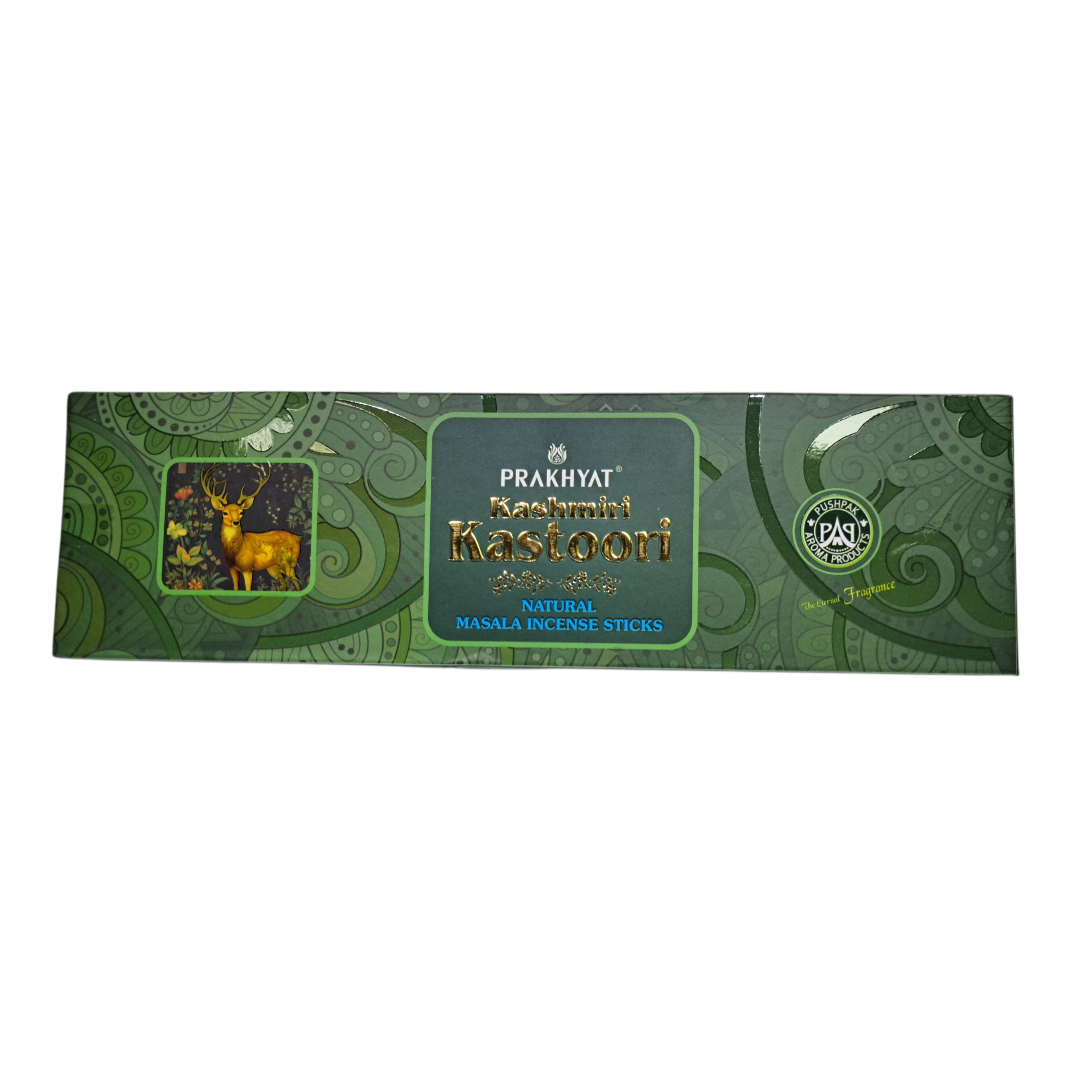 Prakhyat Kashmiri Kastoori Natural Masala Incense Sticks -Hand-Rolled Herba Musk Fragrance  Agarbatti