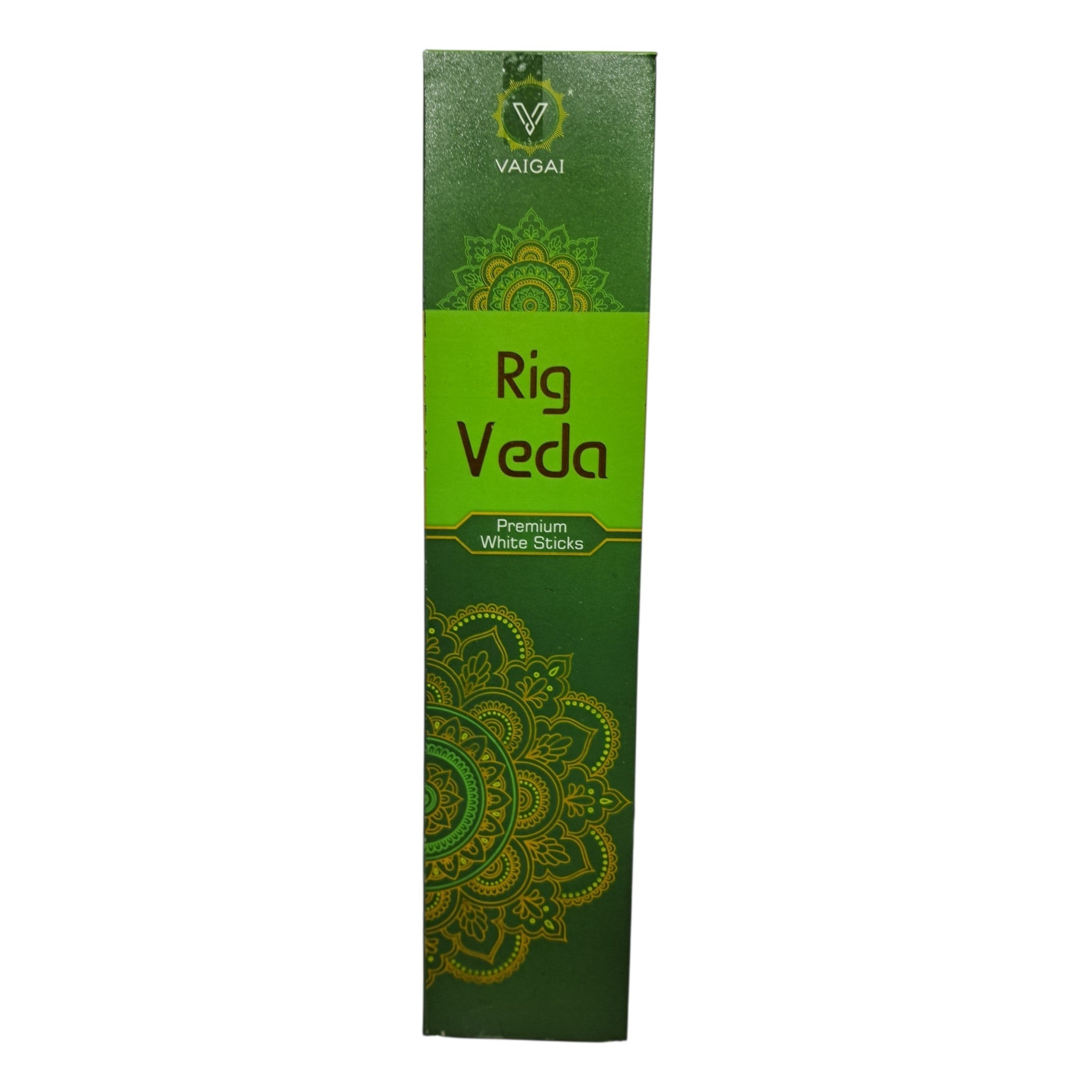Vaigai Rig Veda Premium White Sticks for Pooja and Home fragrance