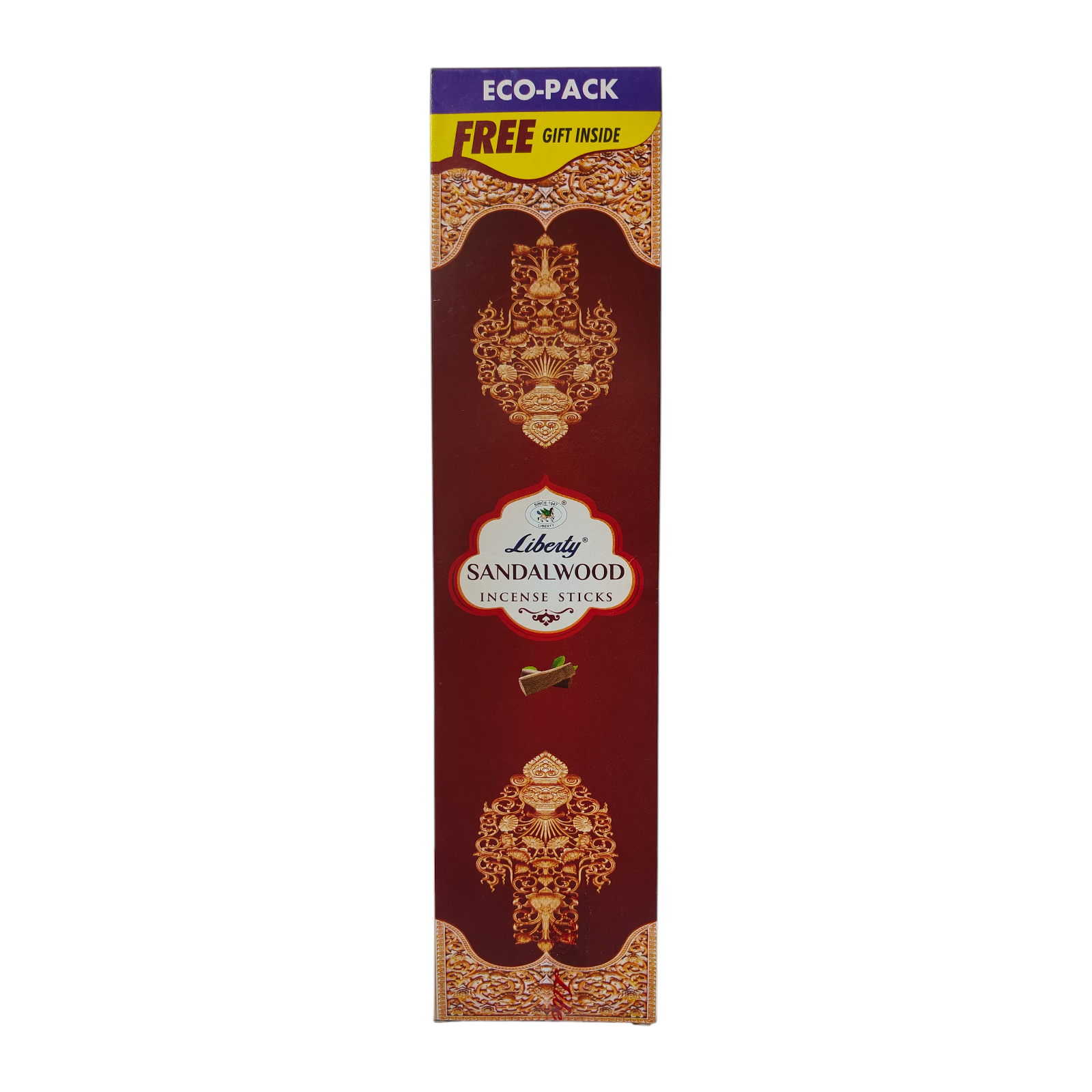 Liberty Sandalwood Incense Sticks - balanced, soothing Aroma for spiritual moments